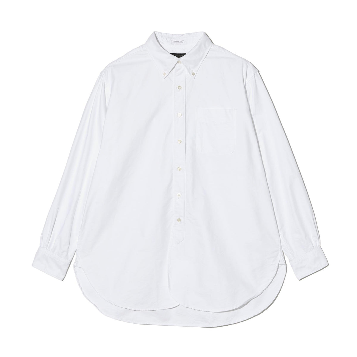 19 Century BD Shirt - White Cotton Oxford