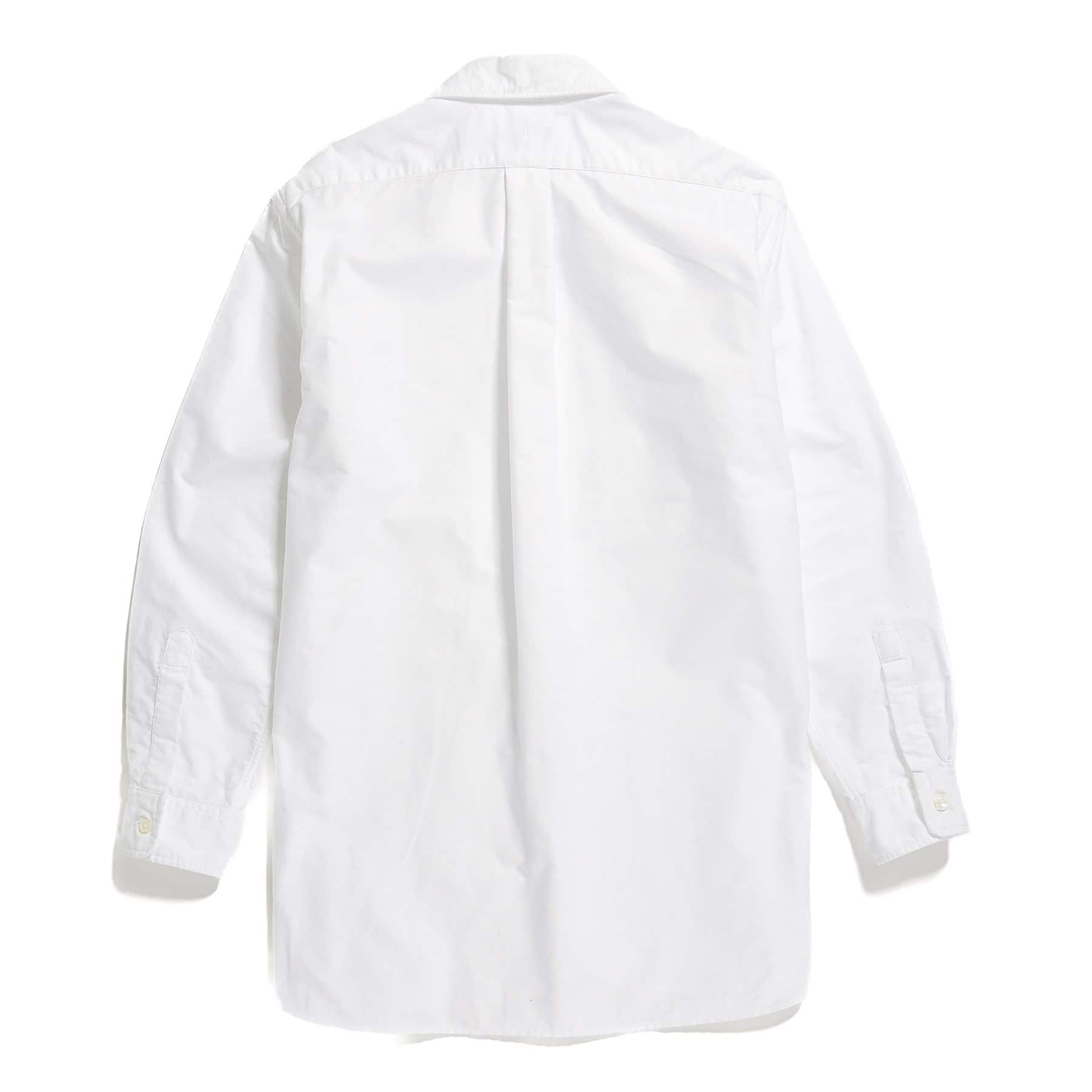 Engineered Garments 19 Century BD Shirt White Cotton Oxford Rear