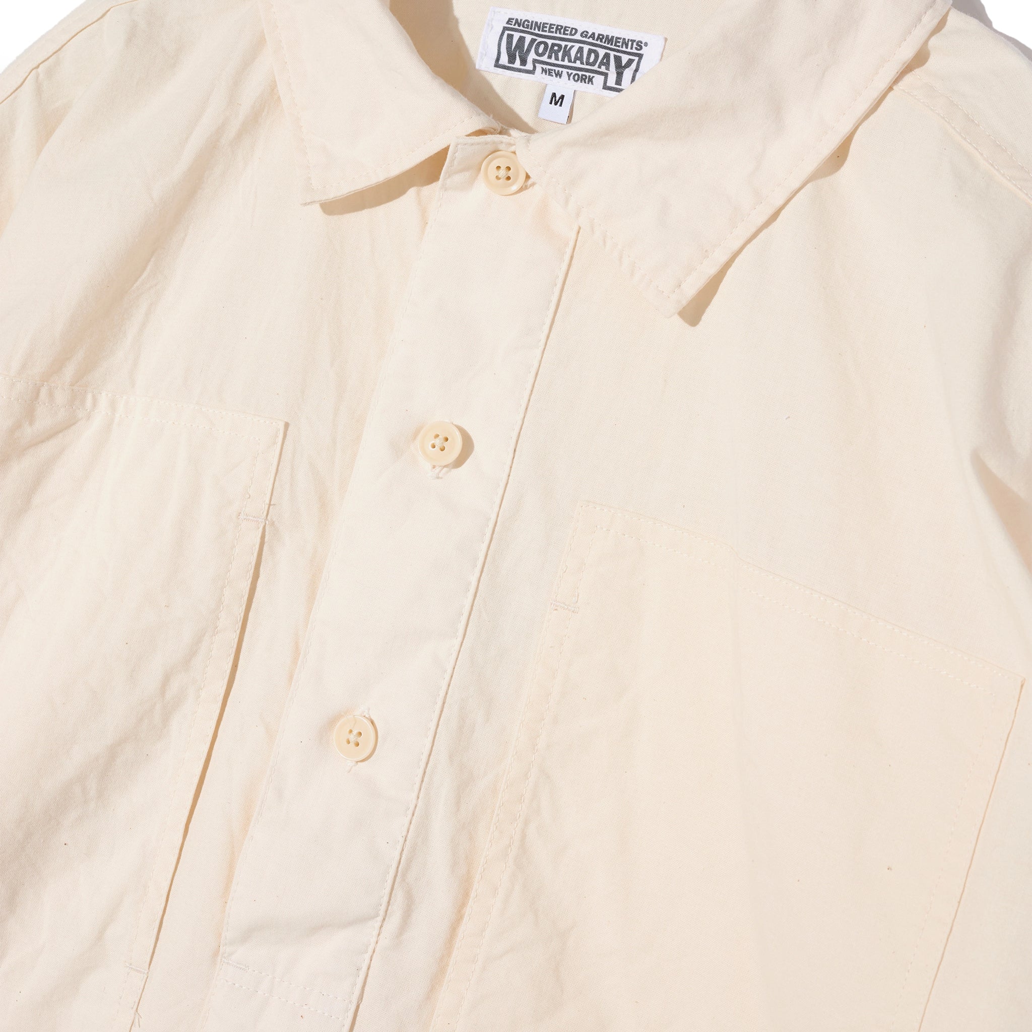 Army Popover Shirt - Natural Kona Cotton
