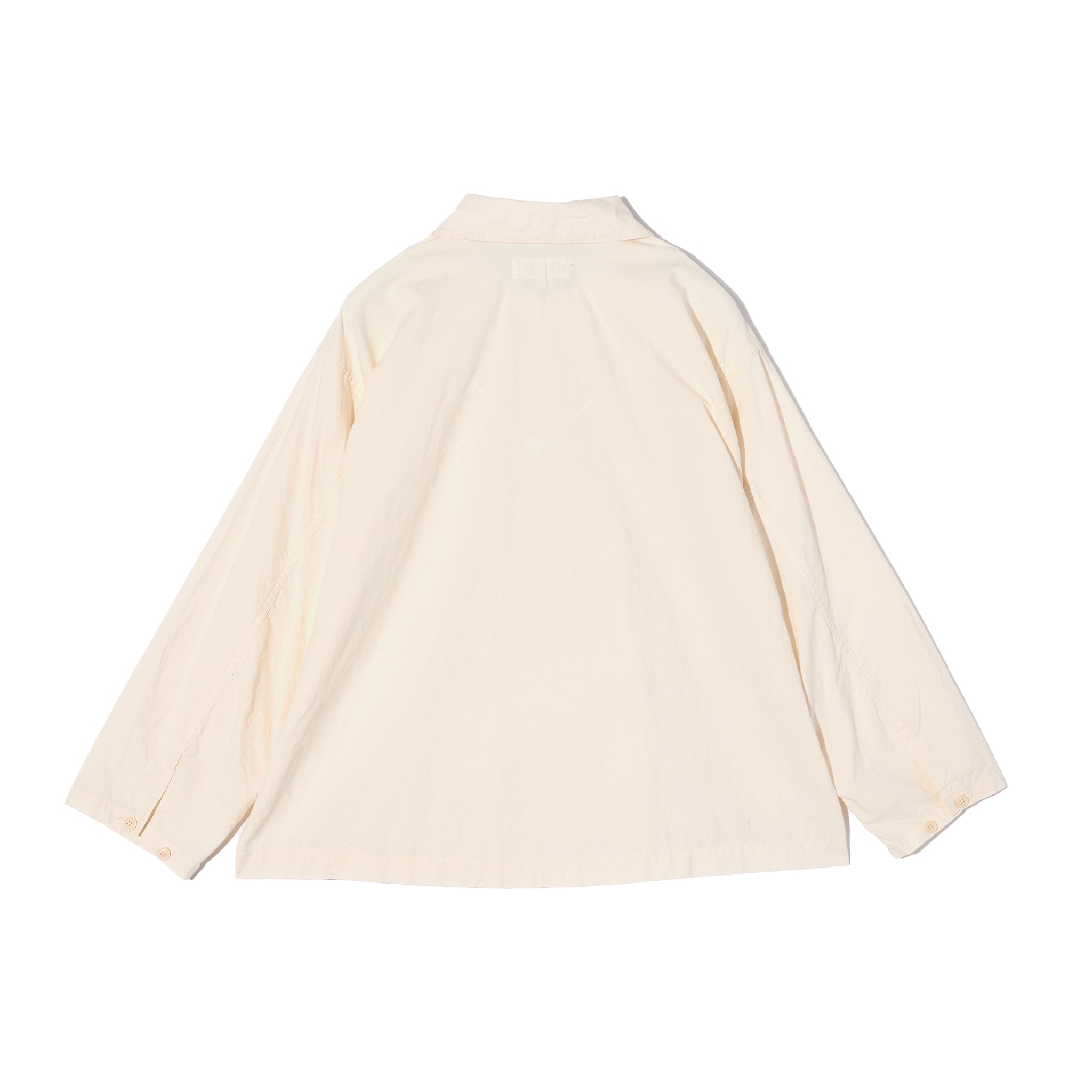 Army Popover Shirt - Natural Kona Cotton
