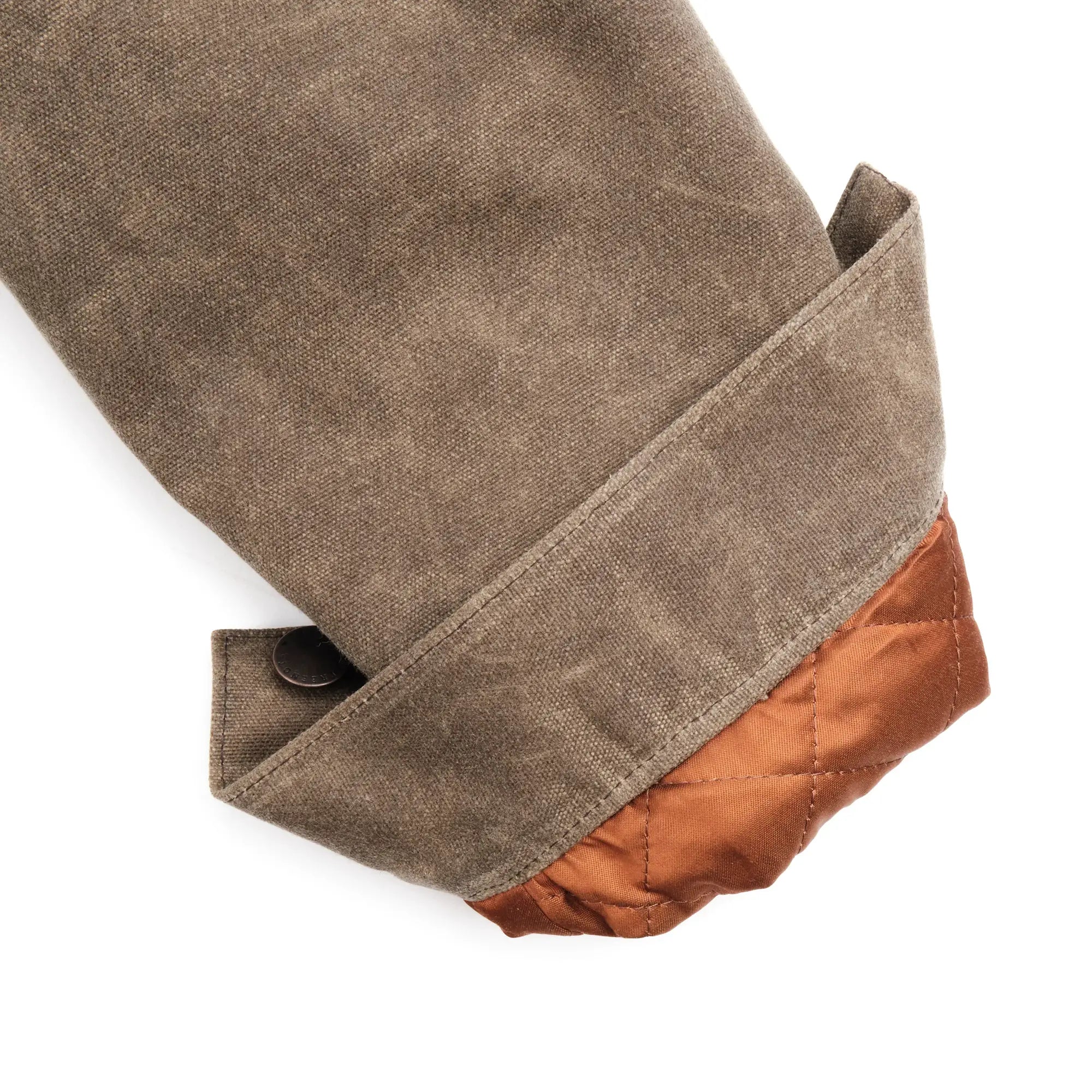 RJ-2 20oz Shearling Lined Waxed Canvas Jacket - Tobacco