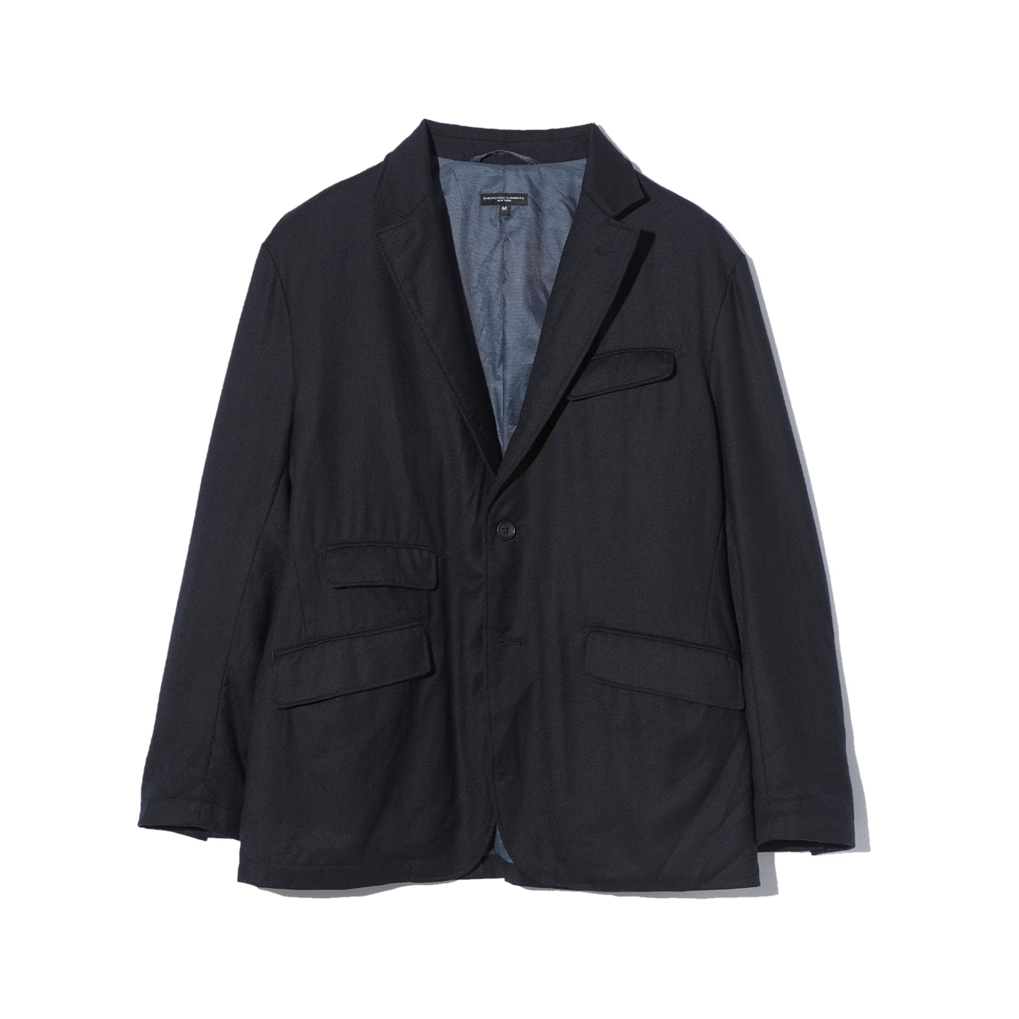 Andover Jacket - Dark Navy High Count Worsted Wool