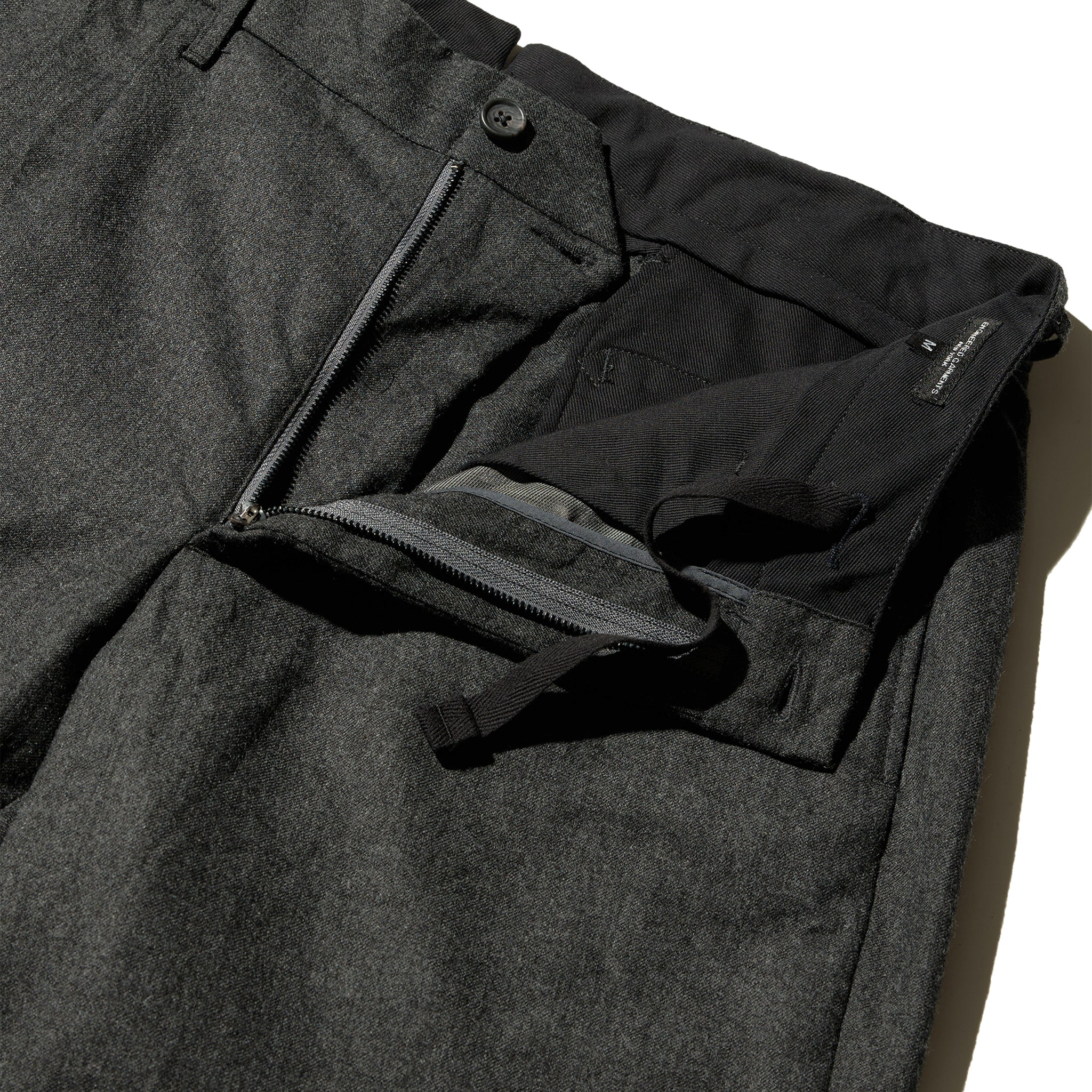 Andover Pant - Charcoal High Count Worsted Wool