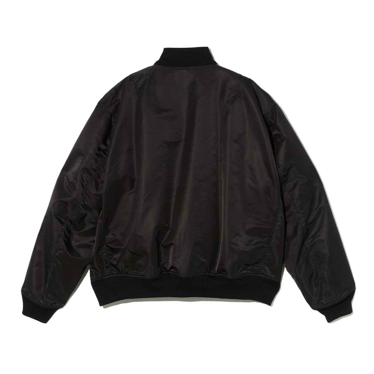 Aviator Jacket - Black Flight Satin Nylon