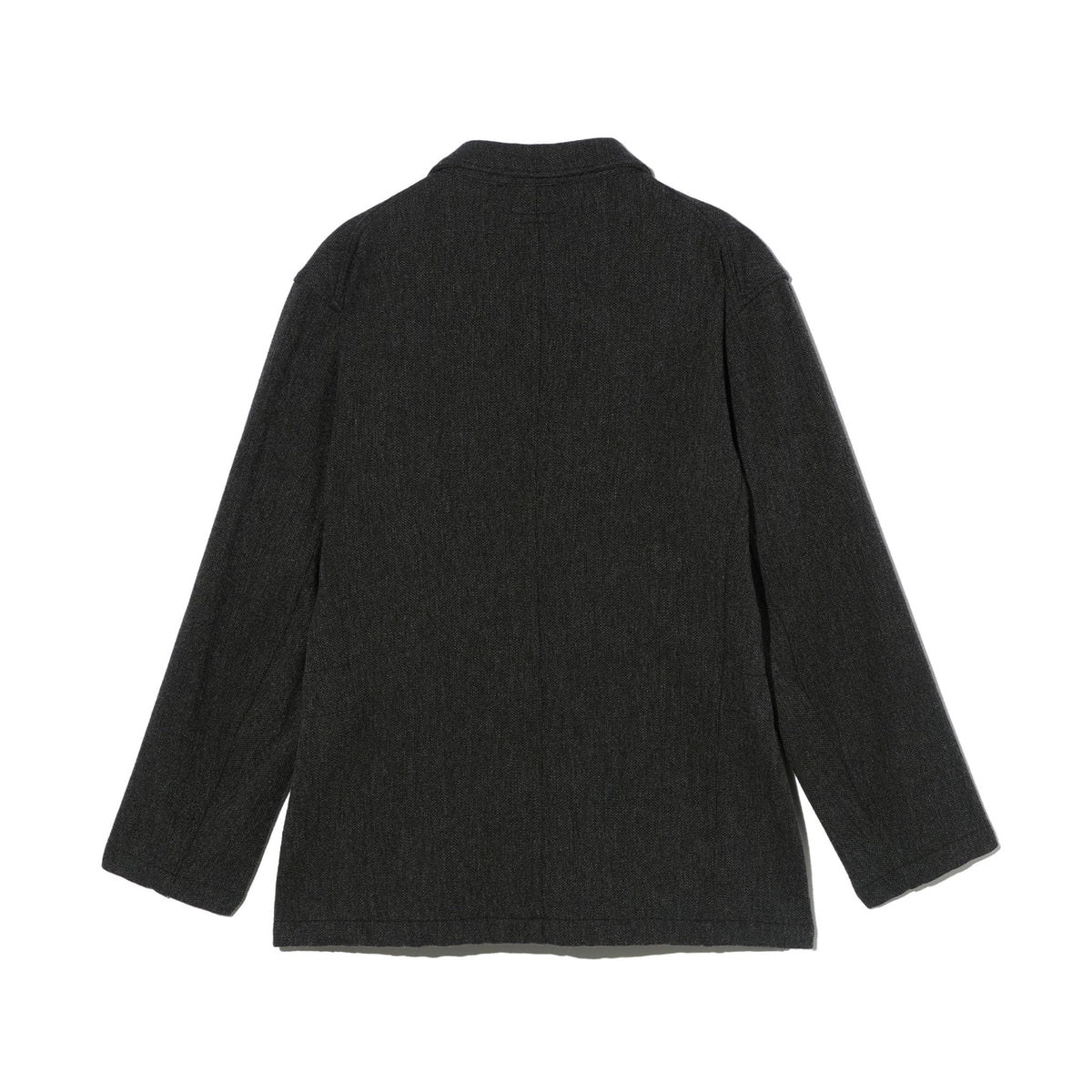 Bedford Jacket - Charcoal Wool Poly Heavy Tweed