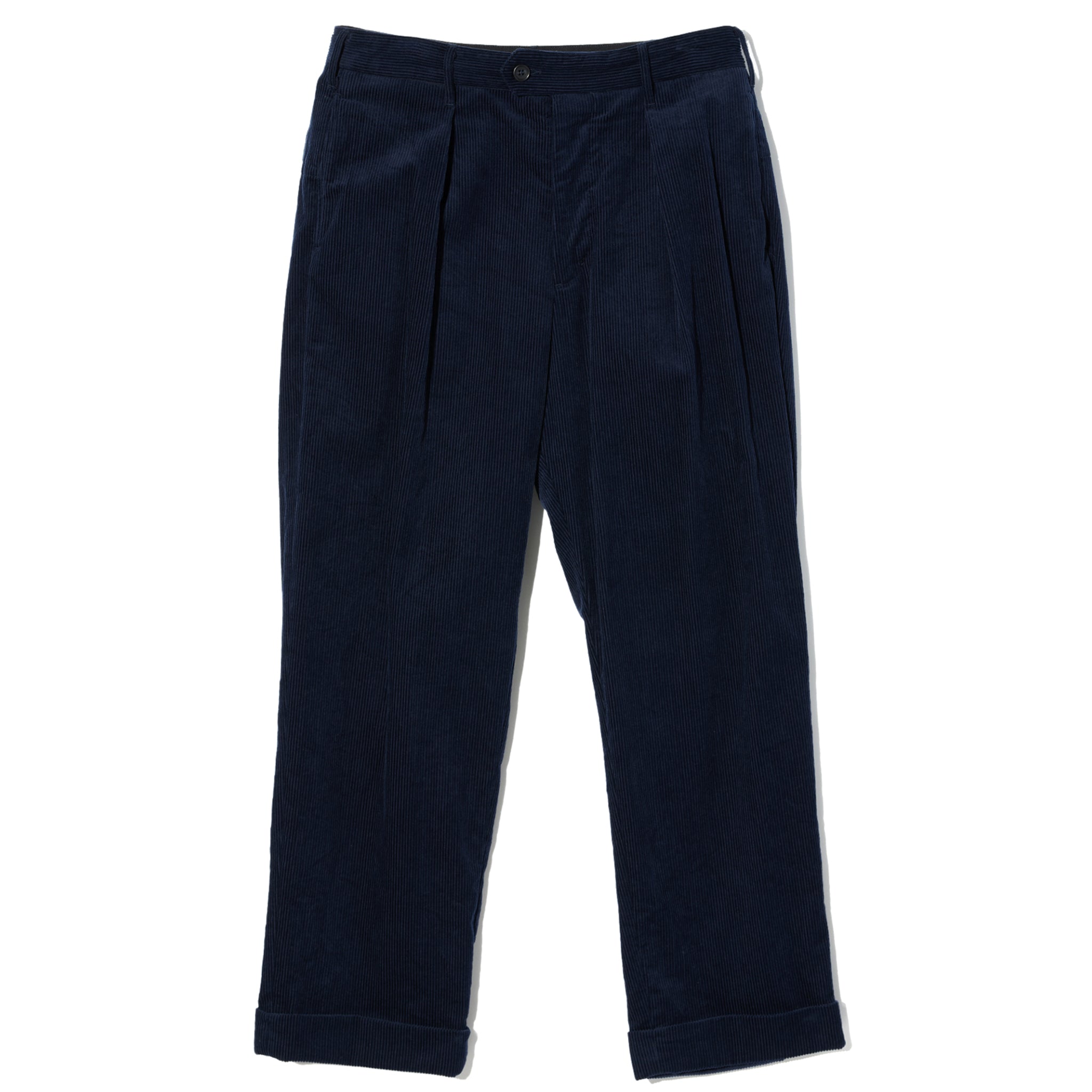 Engineered Garments Carlyle Pant Dark Navy 8W Corduroy | BlackBlue