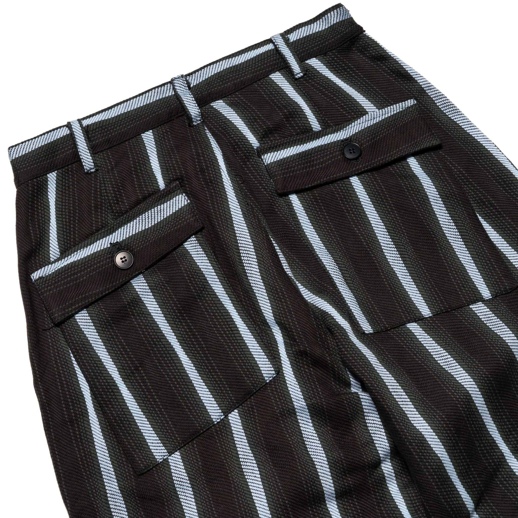 SJAP25-DPS Drunken Stripe 2 Way Pants - Black