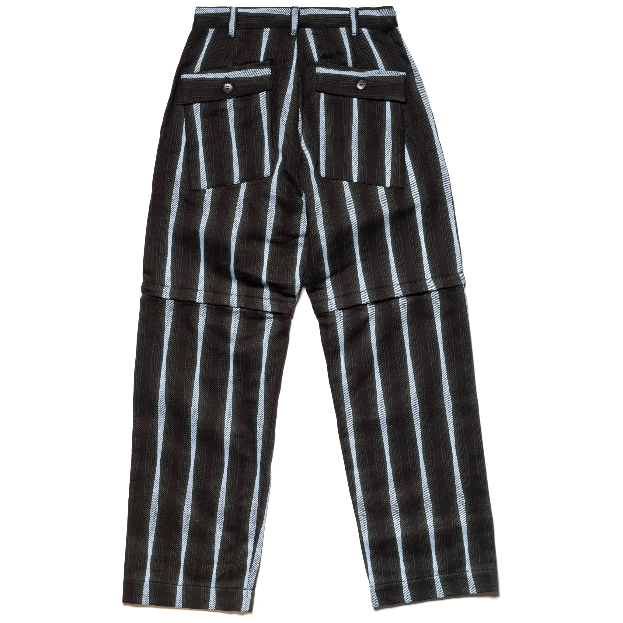 SJAP25-DPS Drunken Stripe 2 Way Pants - Black