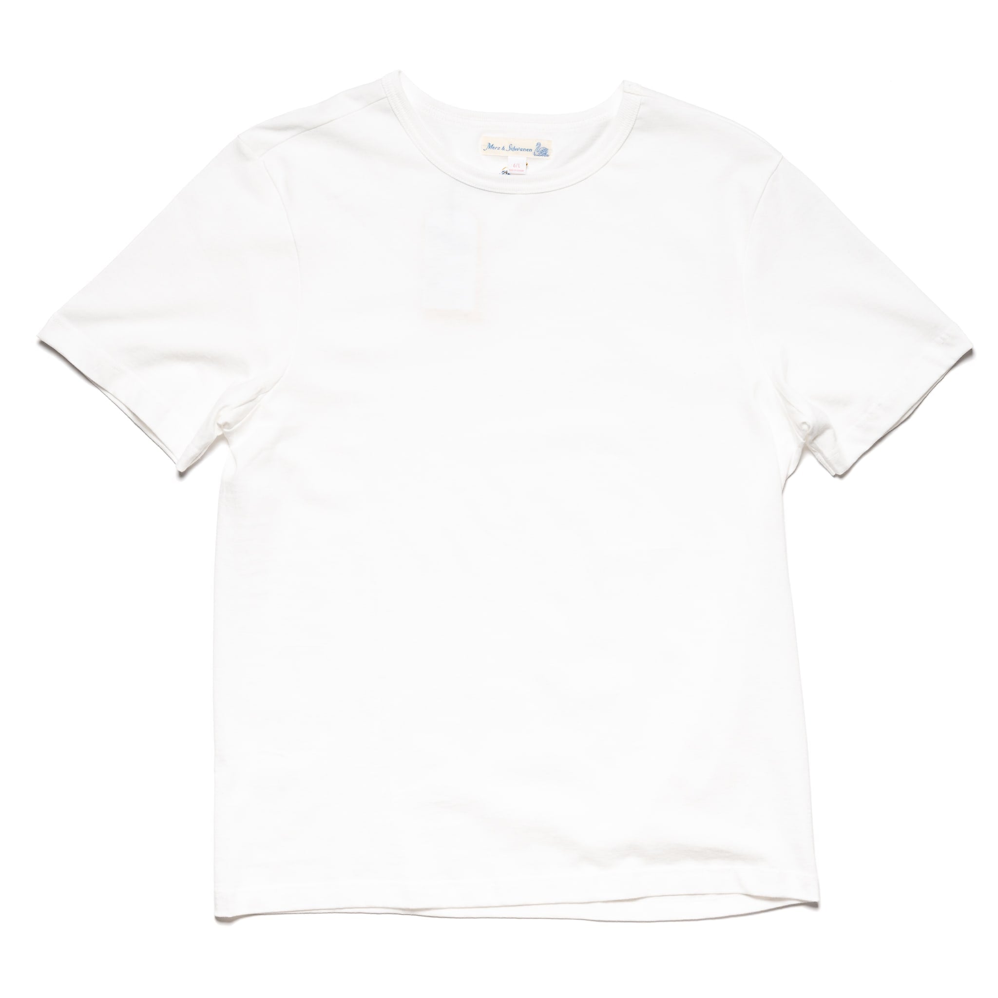 1950s.01 Loopwheeled Classic Fit Lightweight T-Shirt - White