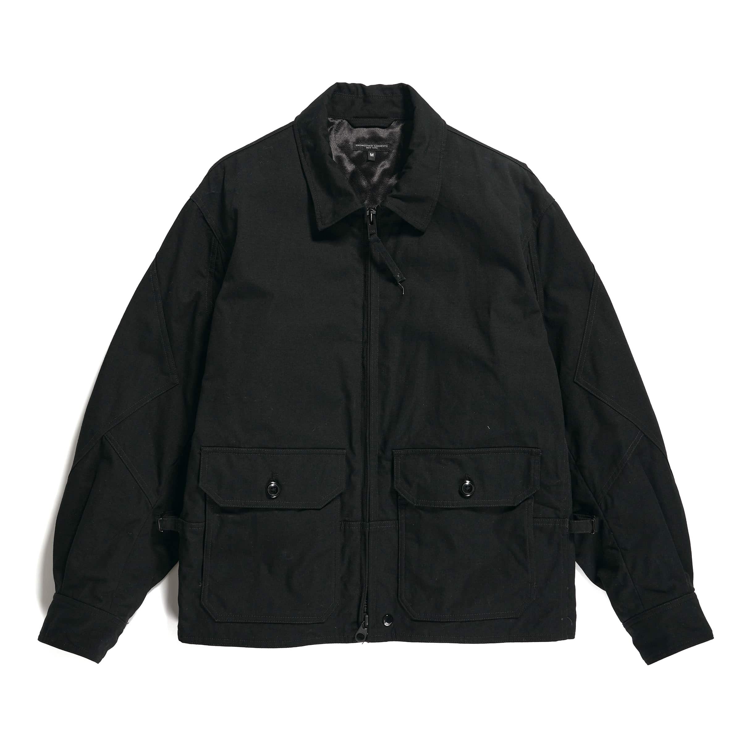 Engineered Garments G8 Jacket Black Heavyweight Cotton Ripstop