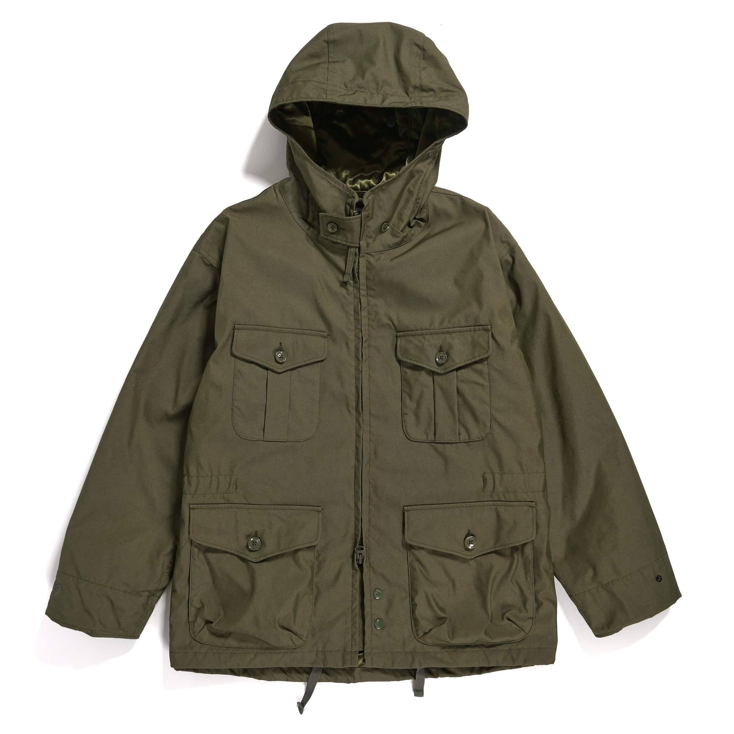 Engineered Garments SAS Jacket Olive CP Weather Poplin