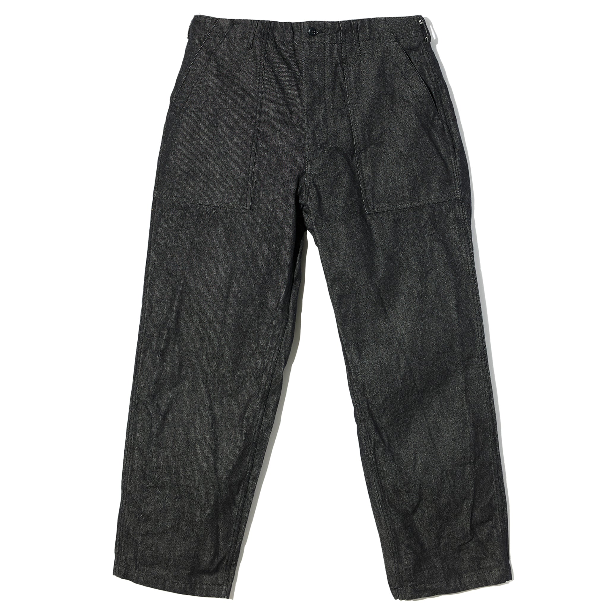 Fatigue Pant - Black 14oz Cone Denim