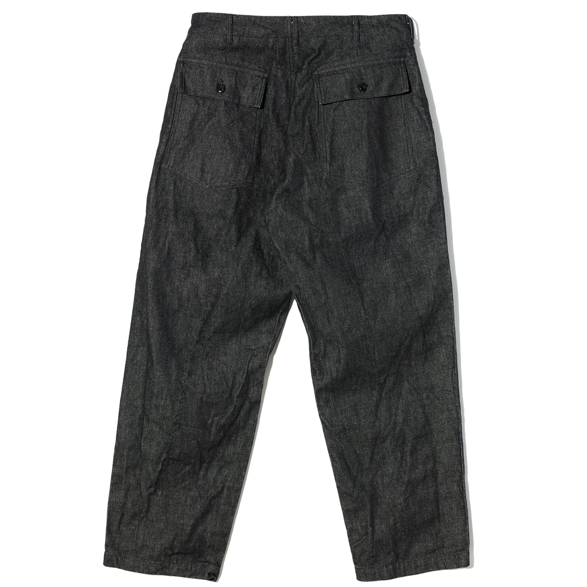 Fatigue Pant - Black 14oz Cone Denim