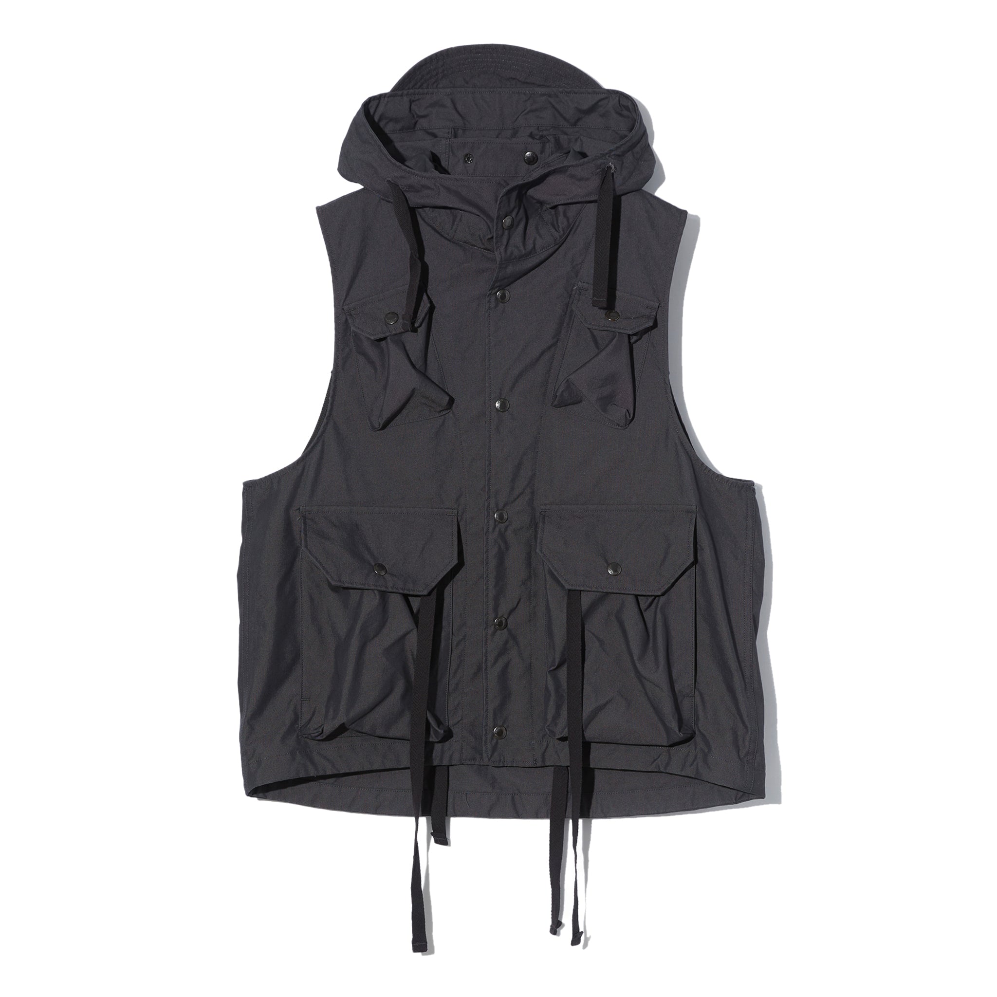 Field Vest - Charcoal CP Weather Poplin