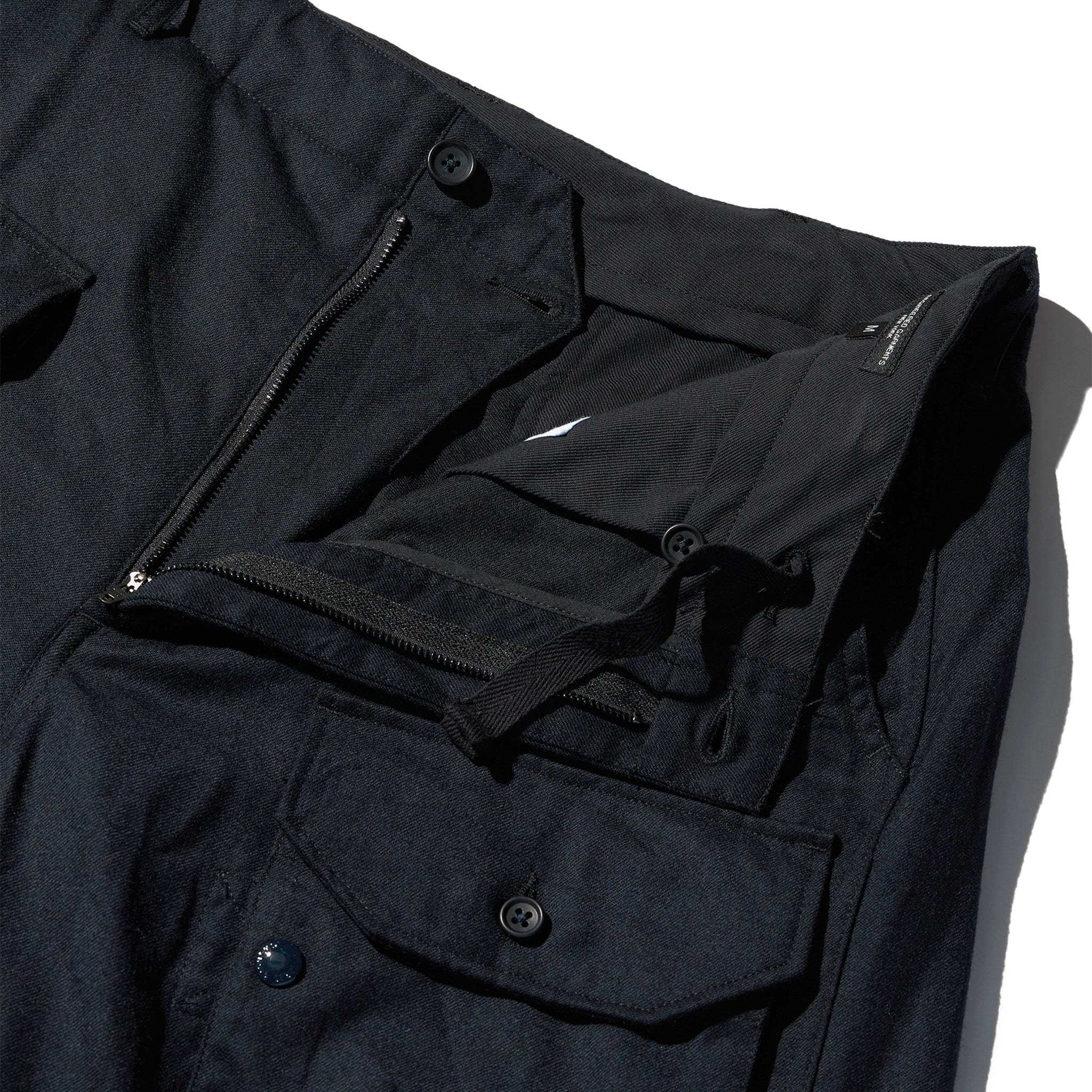 Flight Pant - Dark Navy High Count Worsted Wool