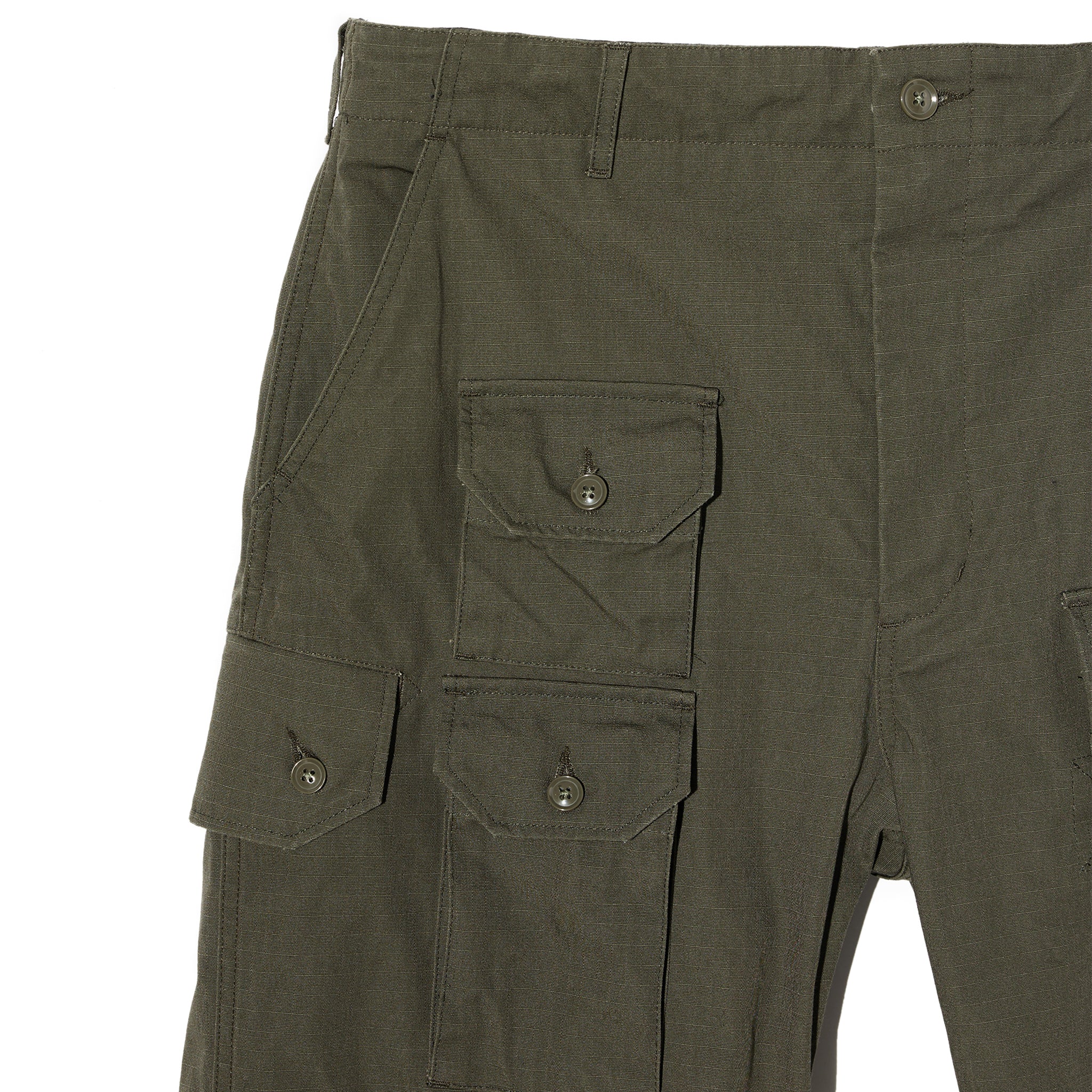 Flight Pant - Olive Heavyweight Cotton Ripstop