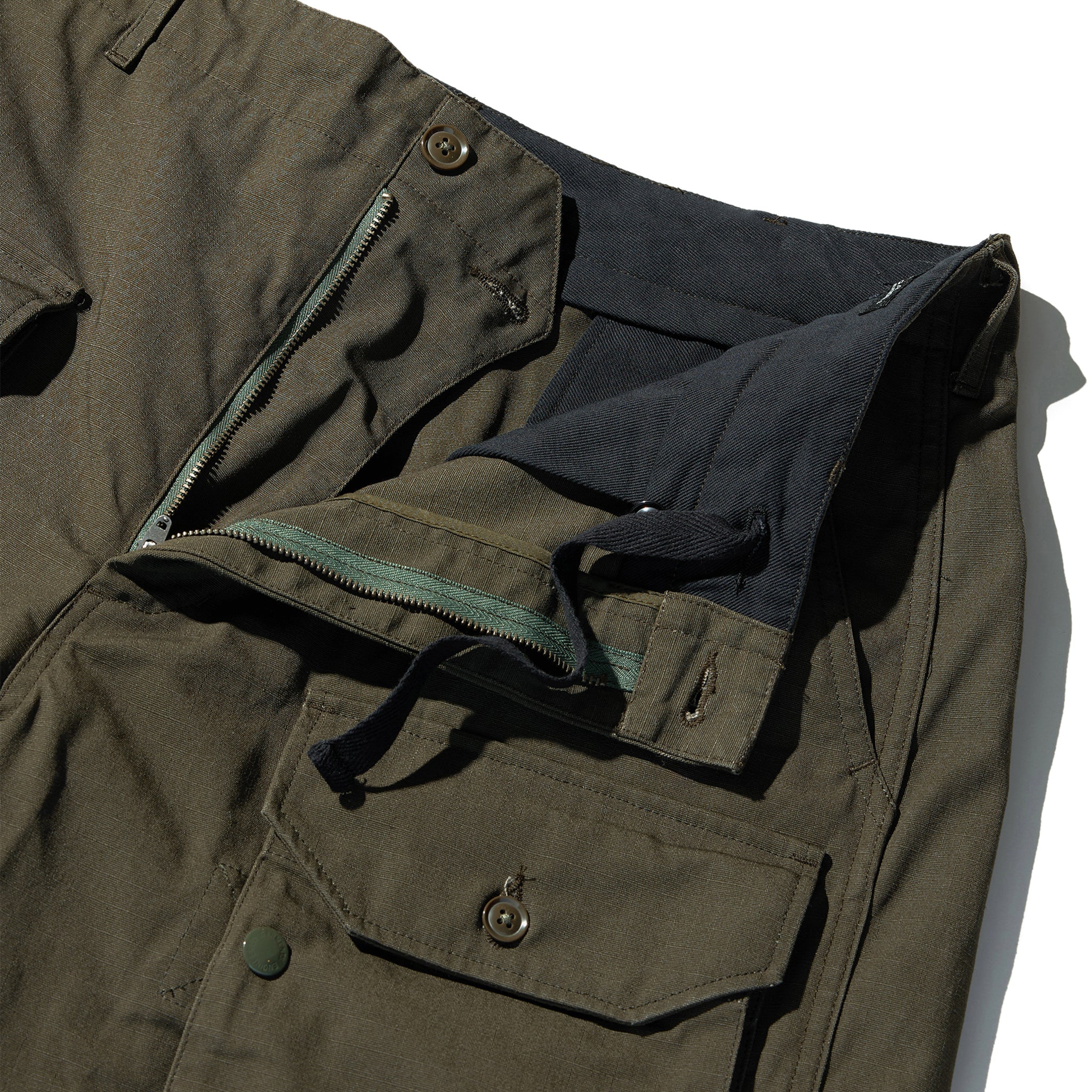 Flight Pant - Olive Heavyweight Cotton Ripstop