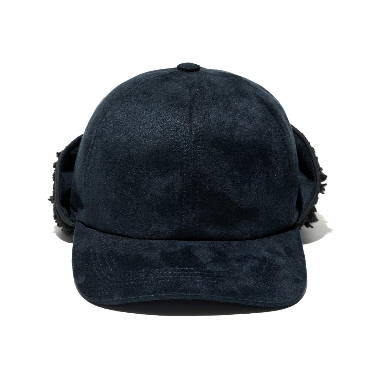 Hunting Cap - Black Polyester Fake Suede