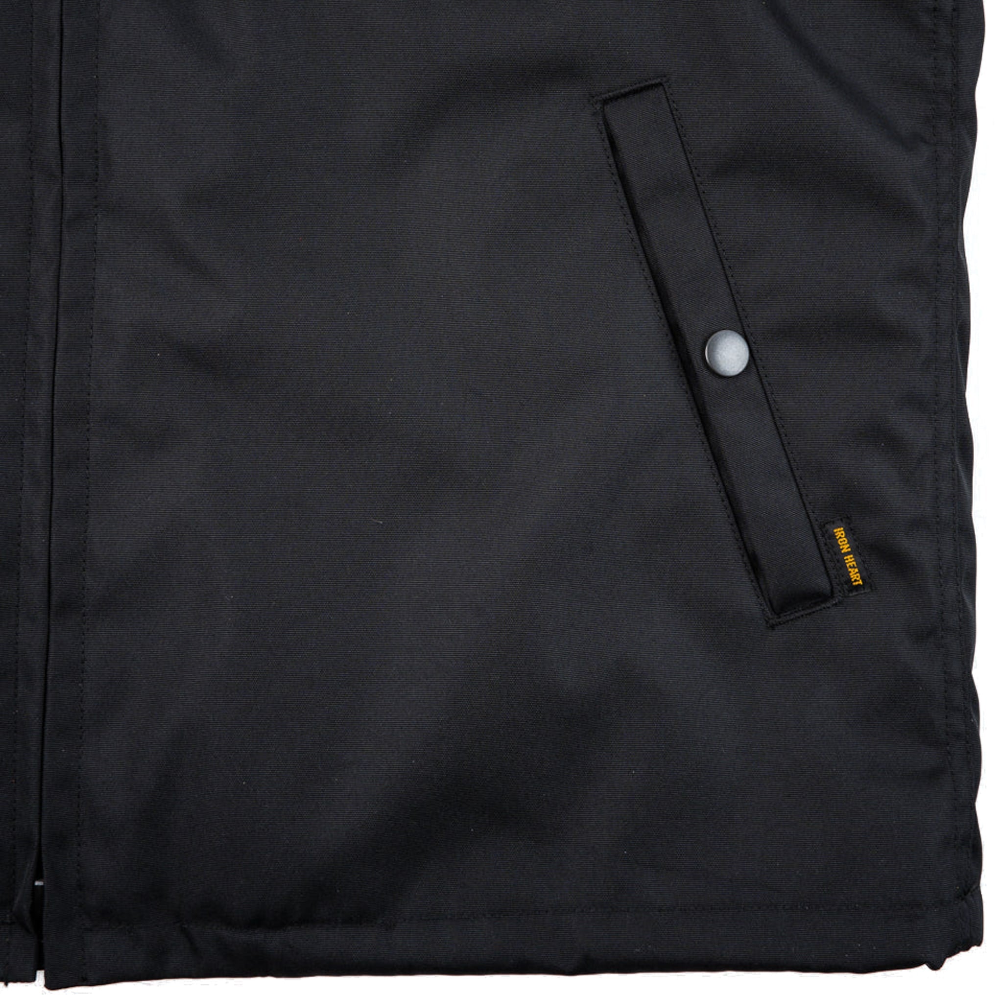 IHJ-152-BLK Cordura® Fleece Lined Windbreaker - Black