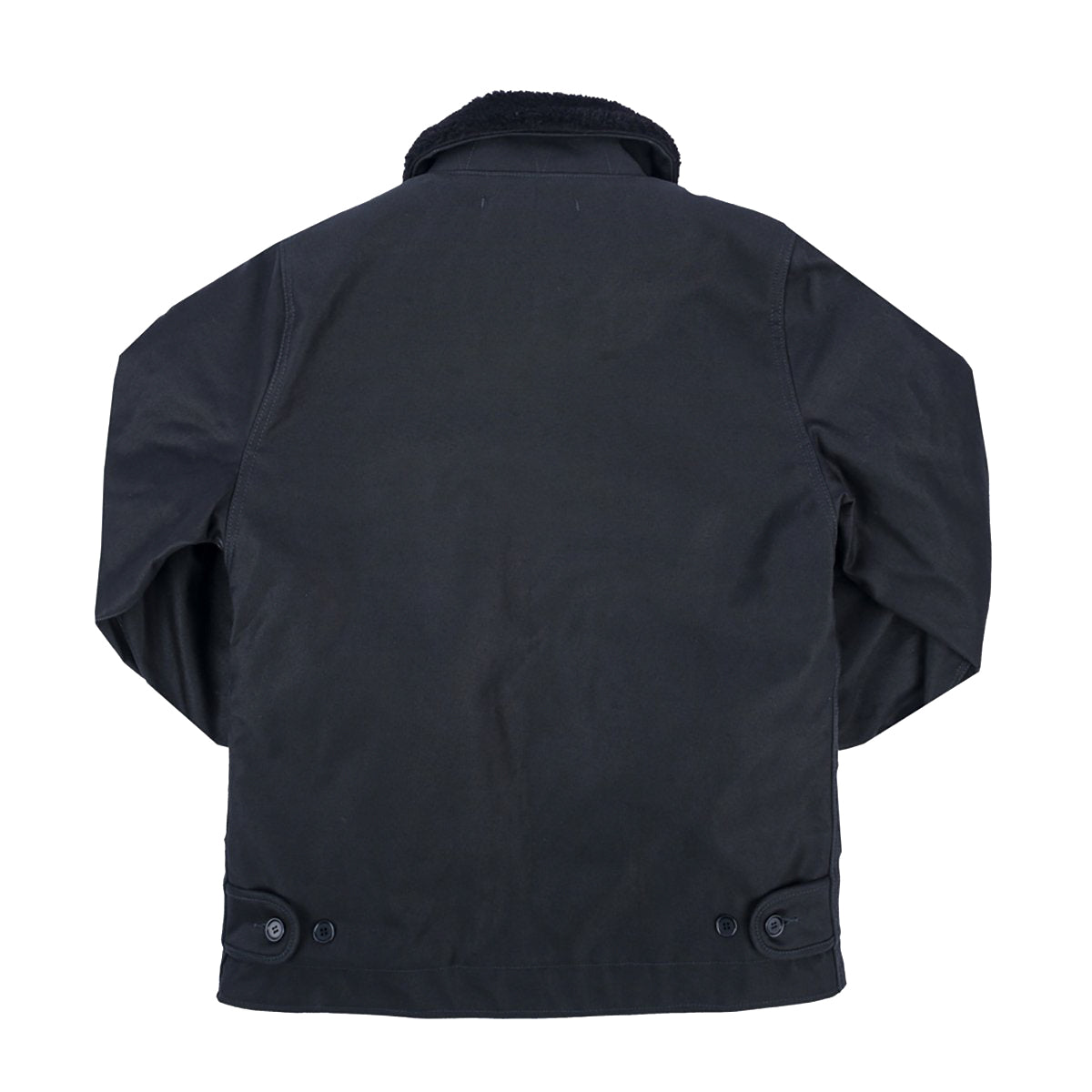 IHM-35-BLK Whipcord N1 Deck Jacket - Black