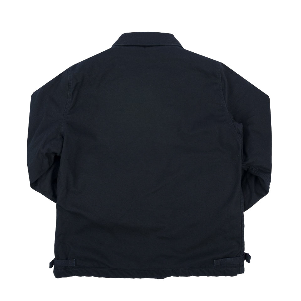 IHM-39-BLK Military Serge A2 Deck Jacket - Black