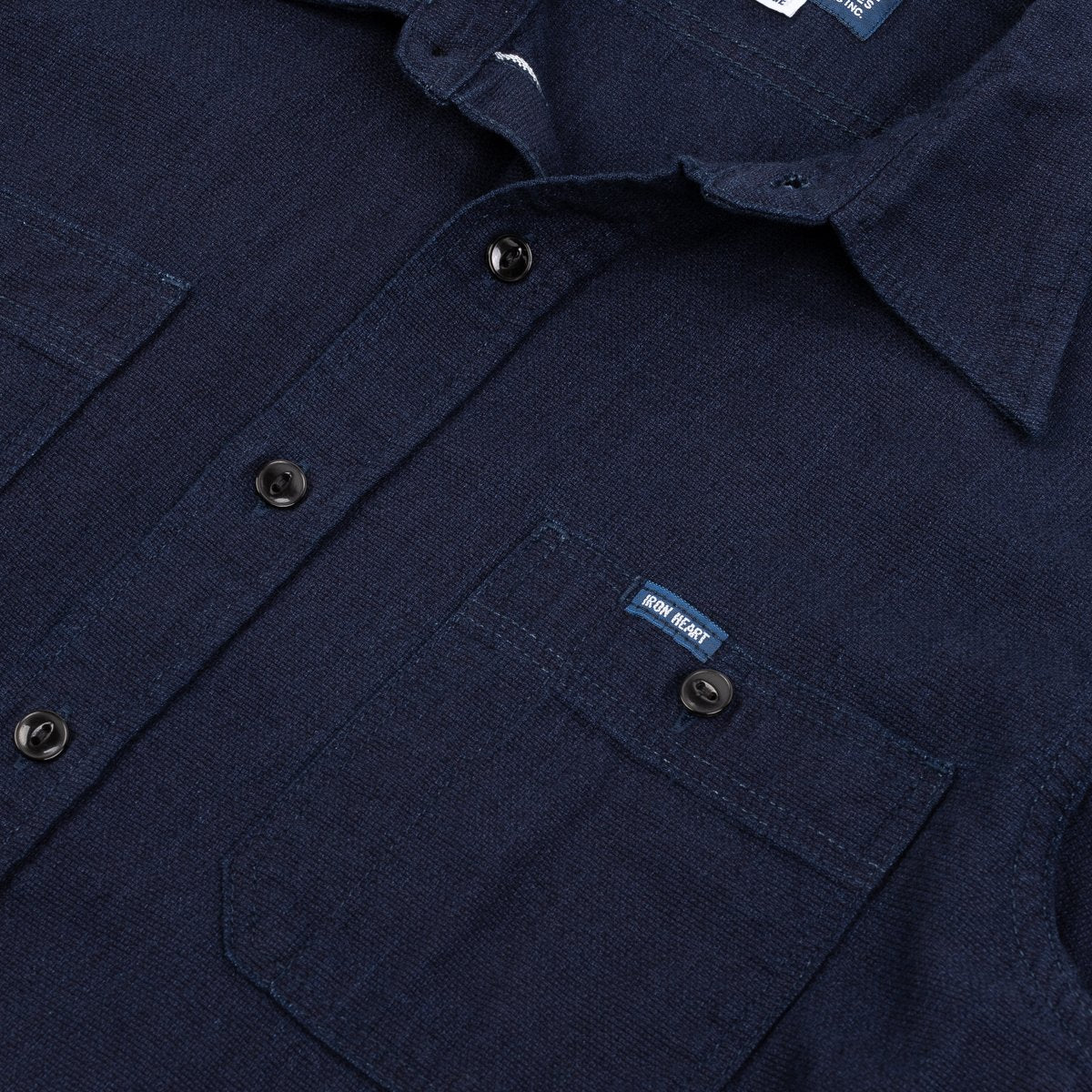 IHSH-358-IND - 5oz Dobby Cloth Work Shirt - Indigo