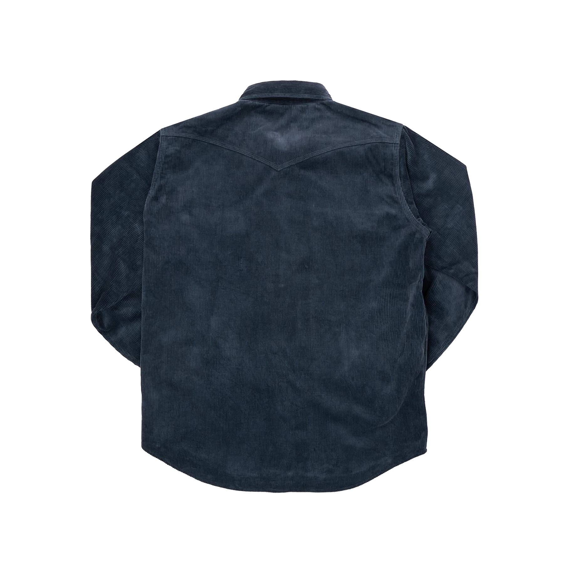 IHSH-398-NAV 11oz Corduroy Western Shirt - Navy