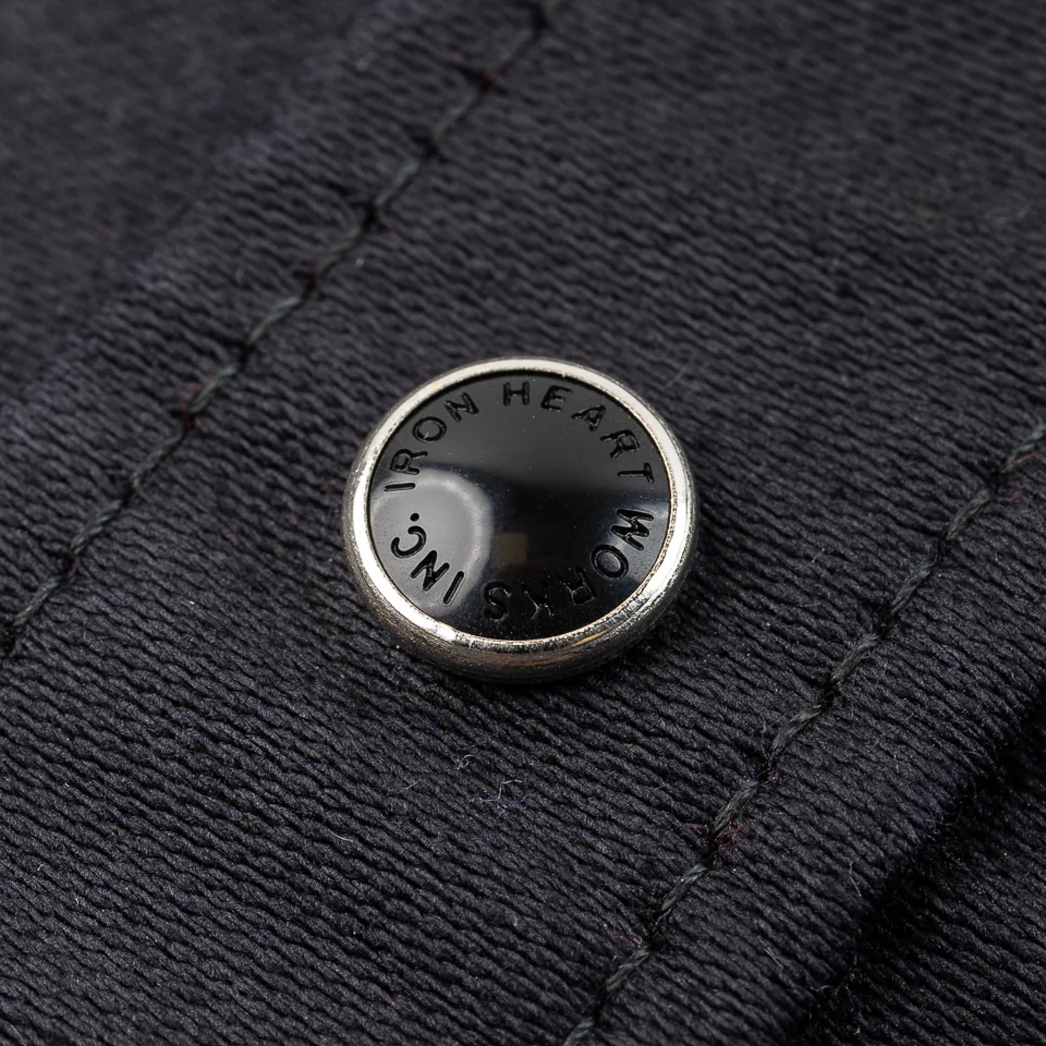 IHSH-426-BLK 12oz Military Moleskin Western Shirt - Black