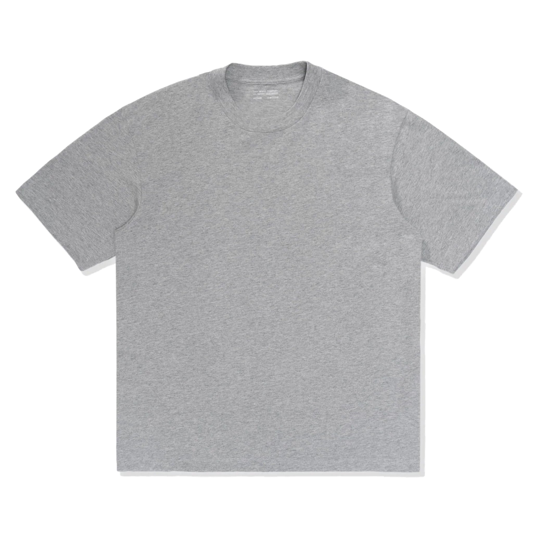 Lady White LW102 Municipal T-Shirt Heather Grey | BlackBlue