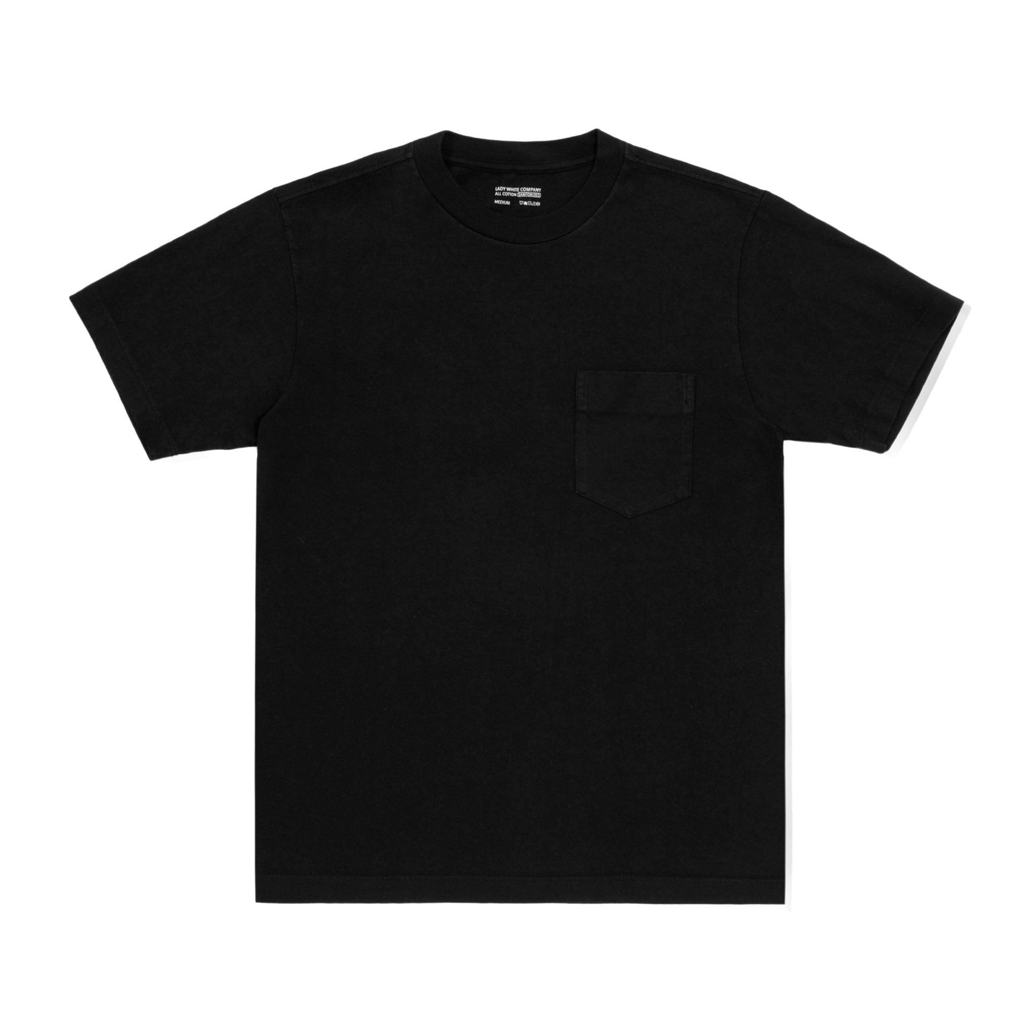 LW1120 Balta Pocket T-Shirt - Black