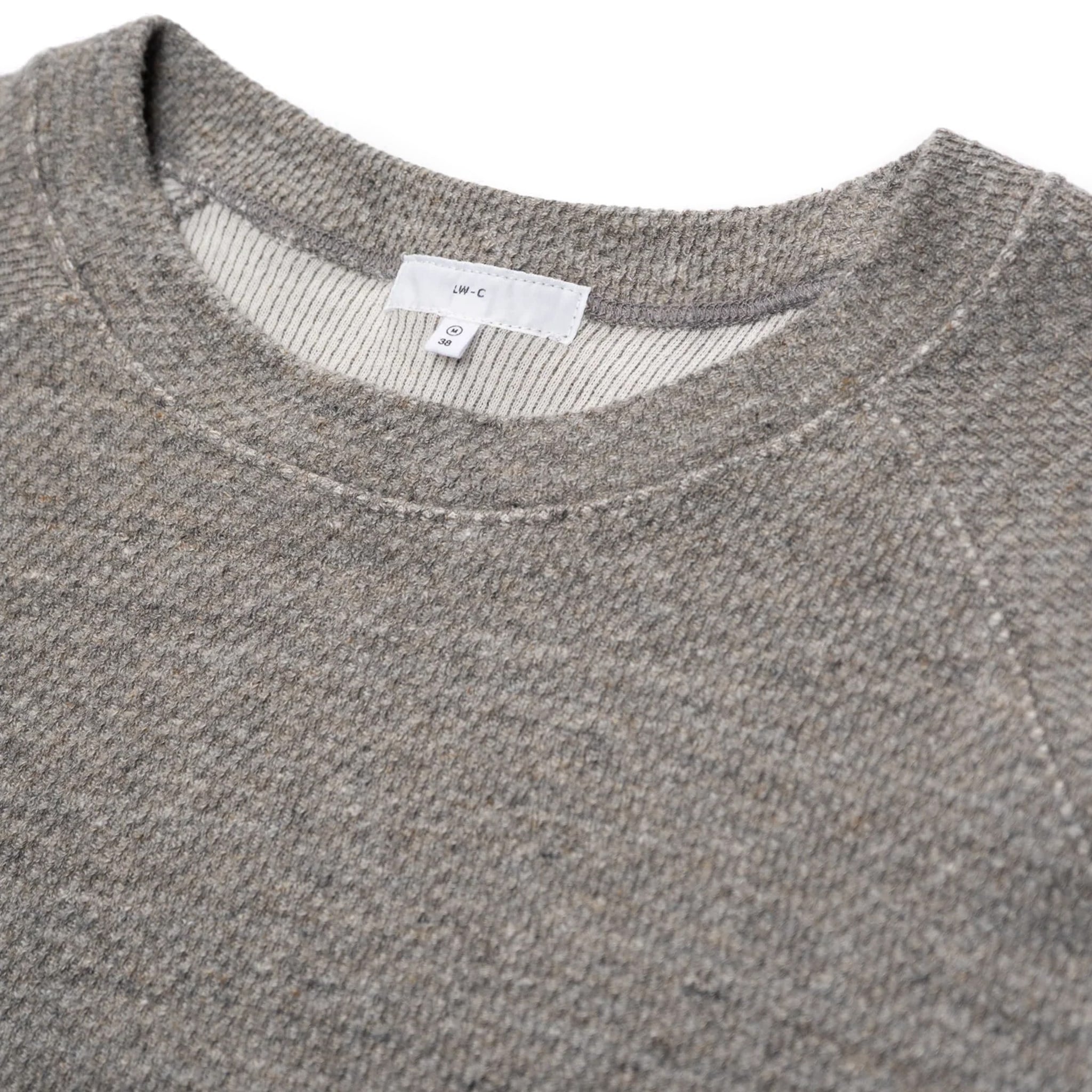 LW217 Raglan Thermal - Grey Melange