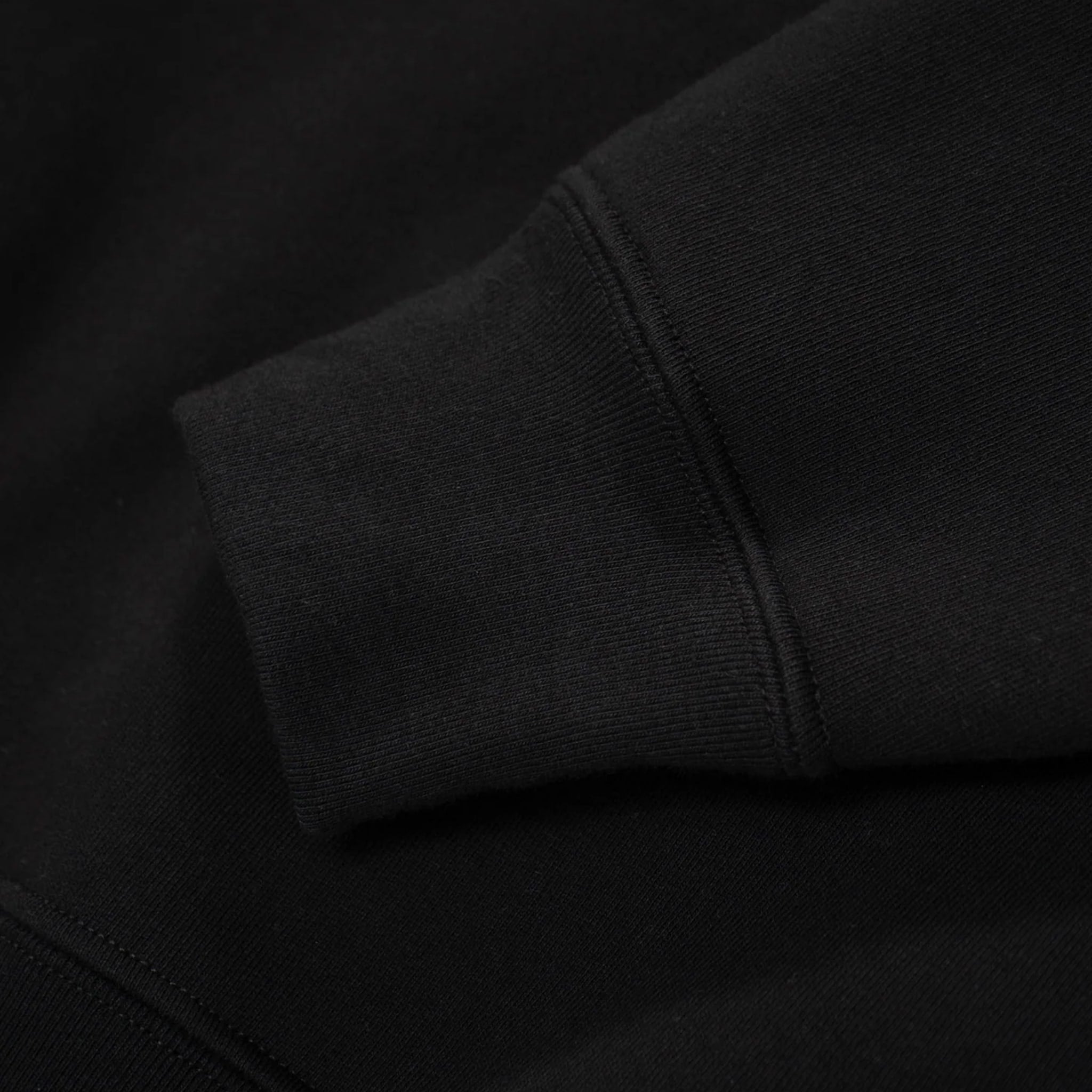 LW636C Quarter Zip Sweatshirt - Black