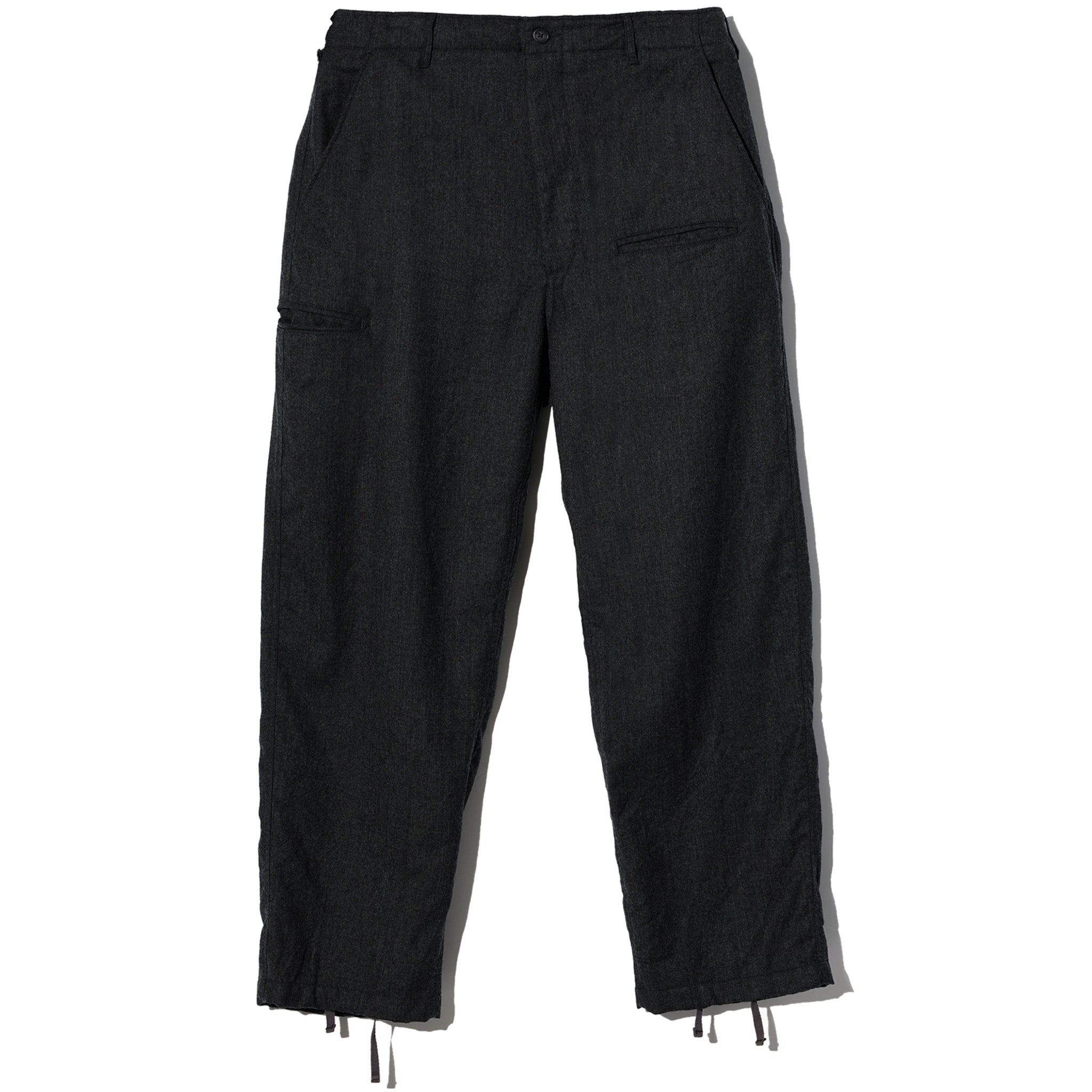 NNP Pant - Charcoal High Count Worsted Wool