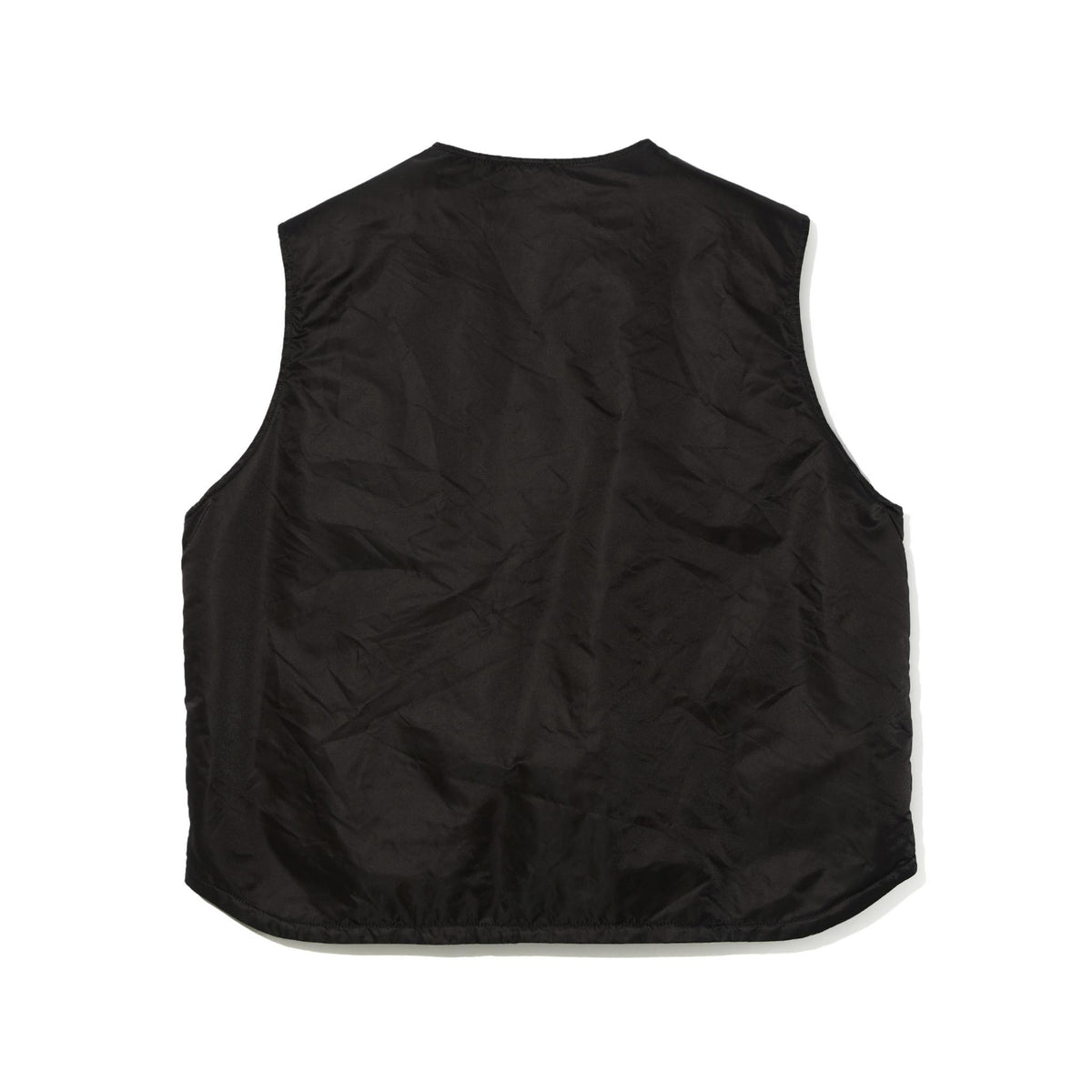 Over Vest - Black Flight Satin Nylon