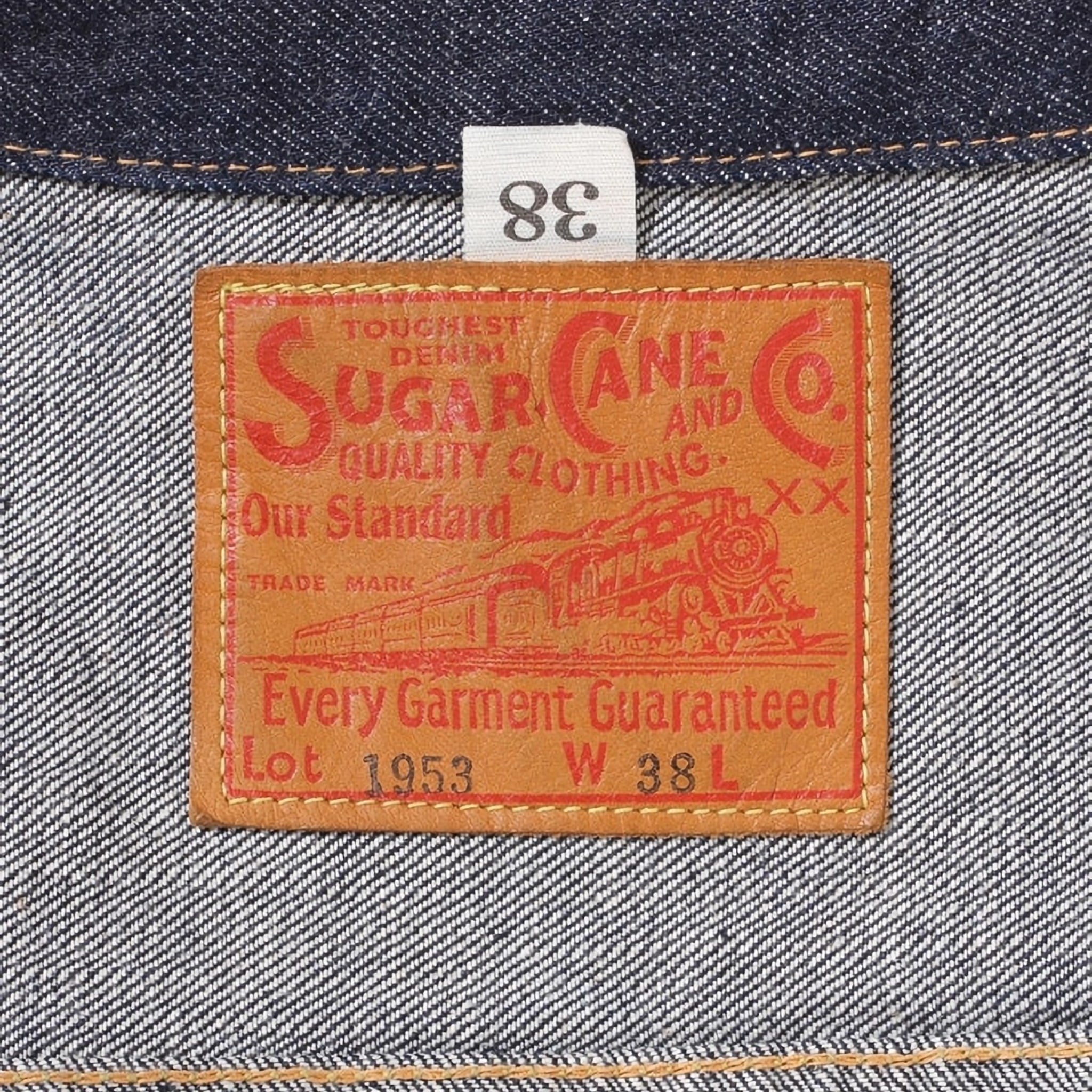 SC11953A 14.25oz Selvedge Denim 1953 Type II Jacket