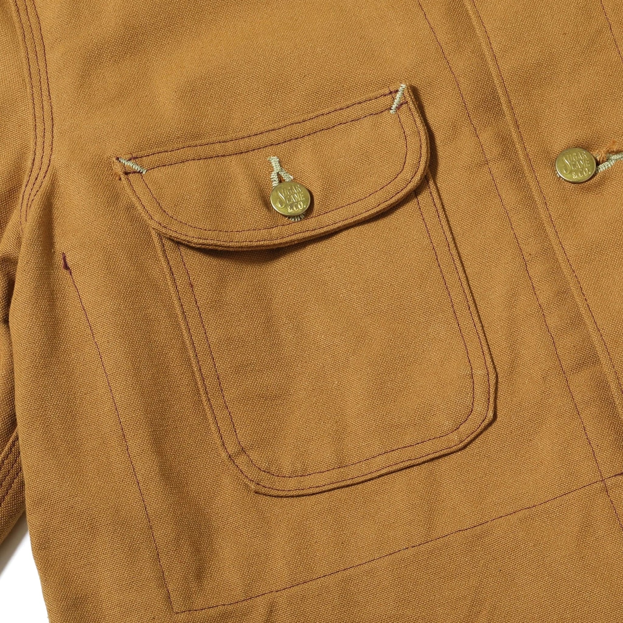 SC15657 13oz Brown Duck Work Coat