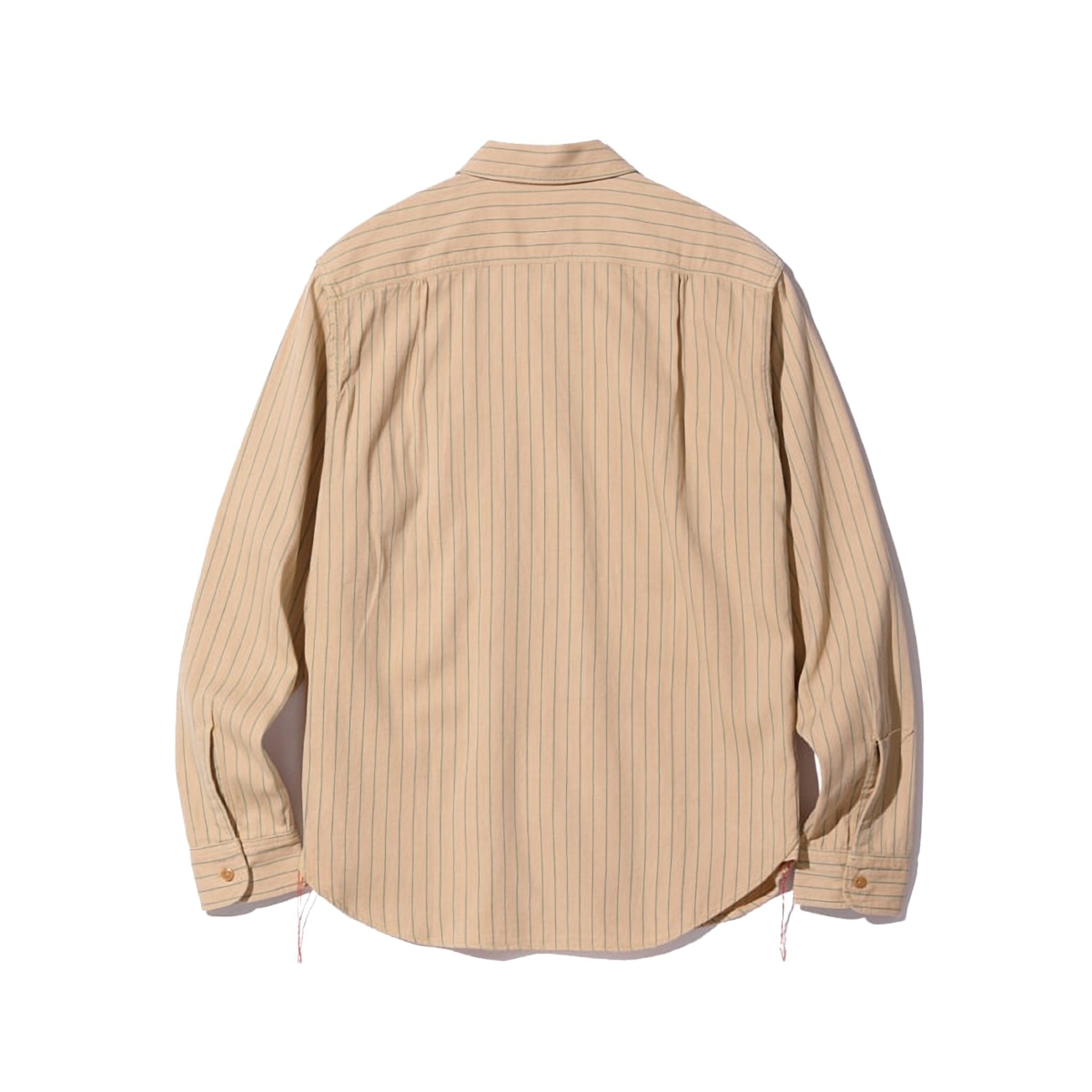SC28652 Coke Stripe LS Work Shirt - Beige