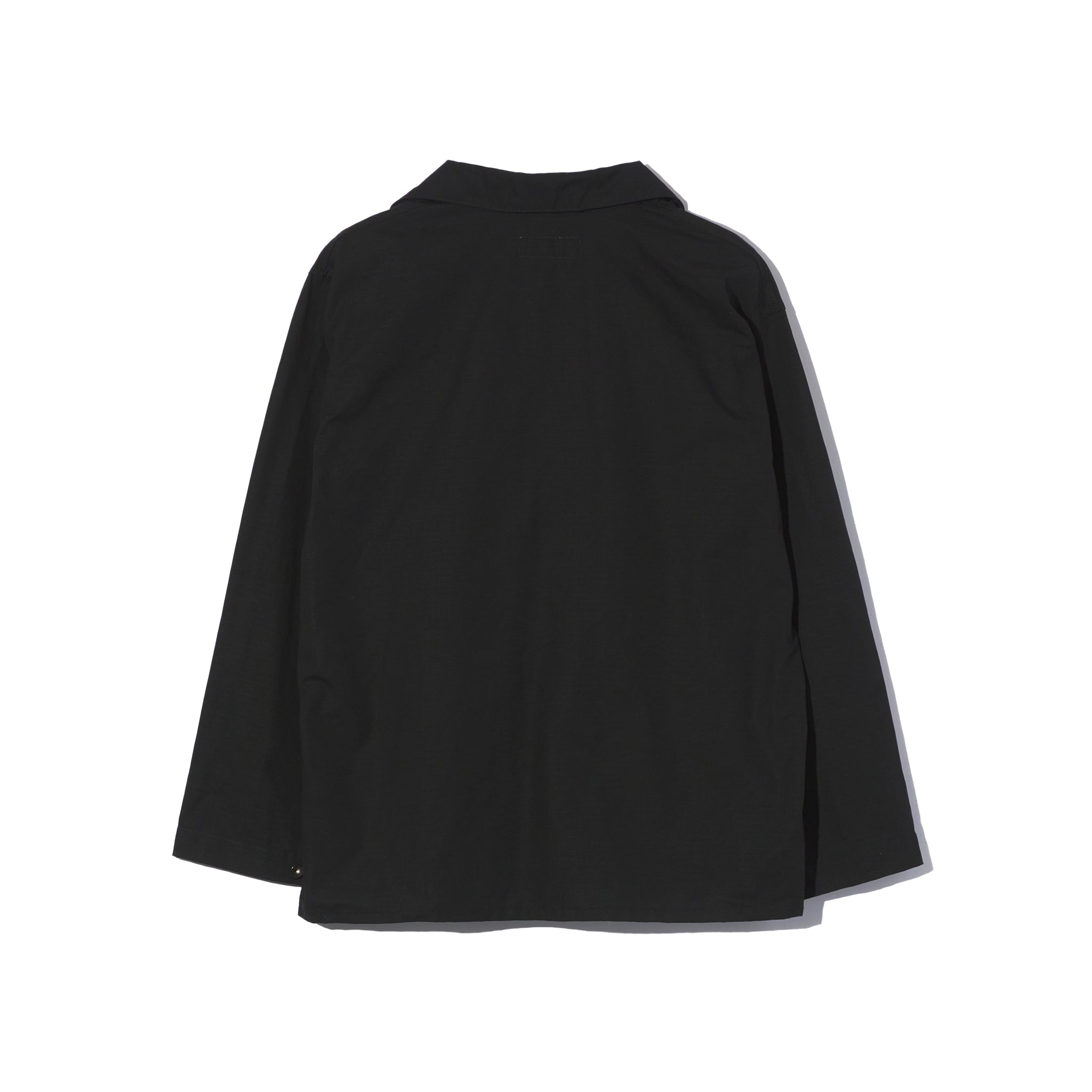 Utility Jacket  - Black Cotton Ripstop