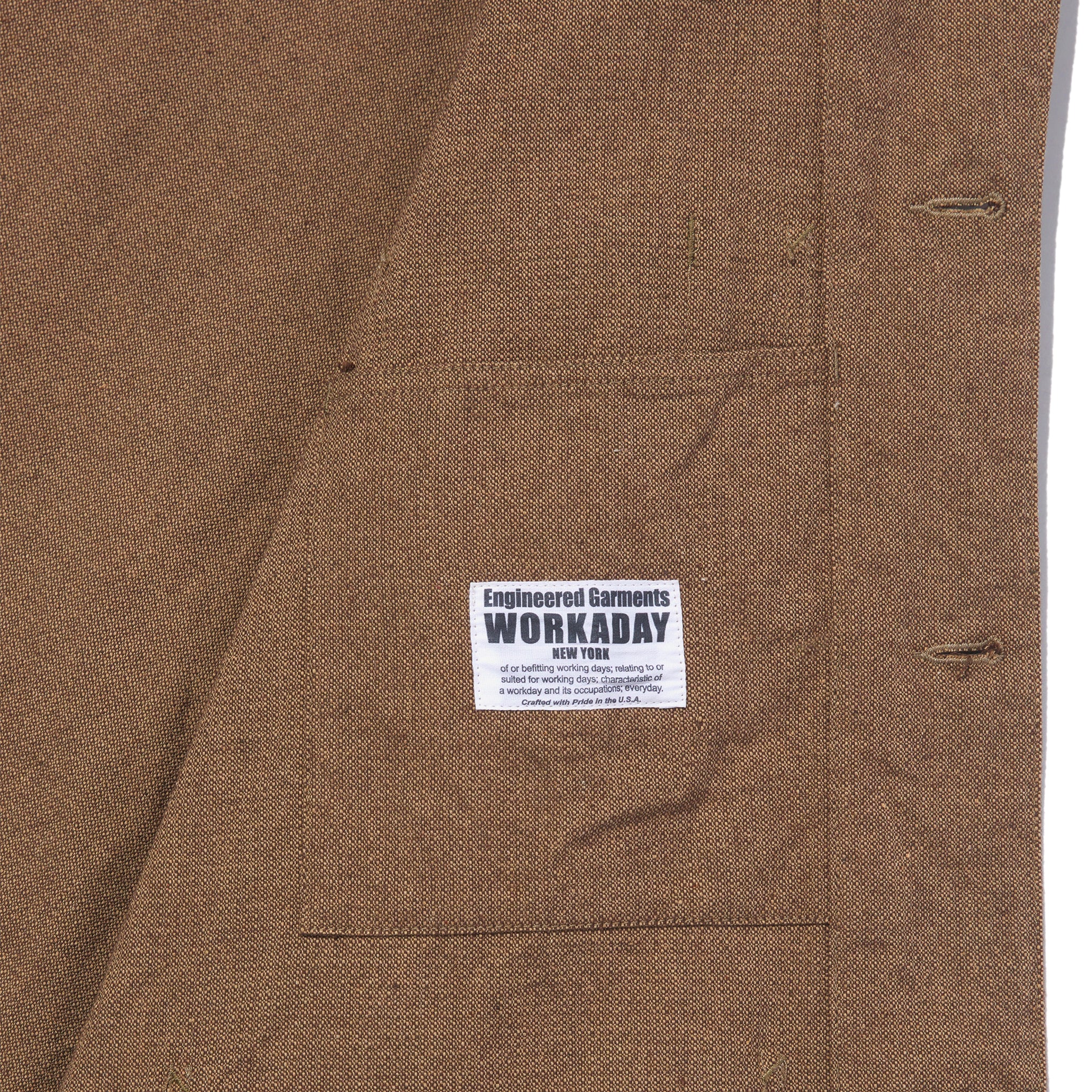 Utility Jacket - Brown CP Homespun