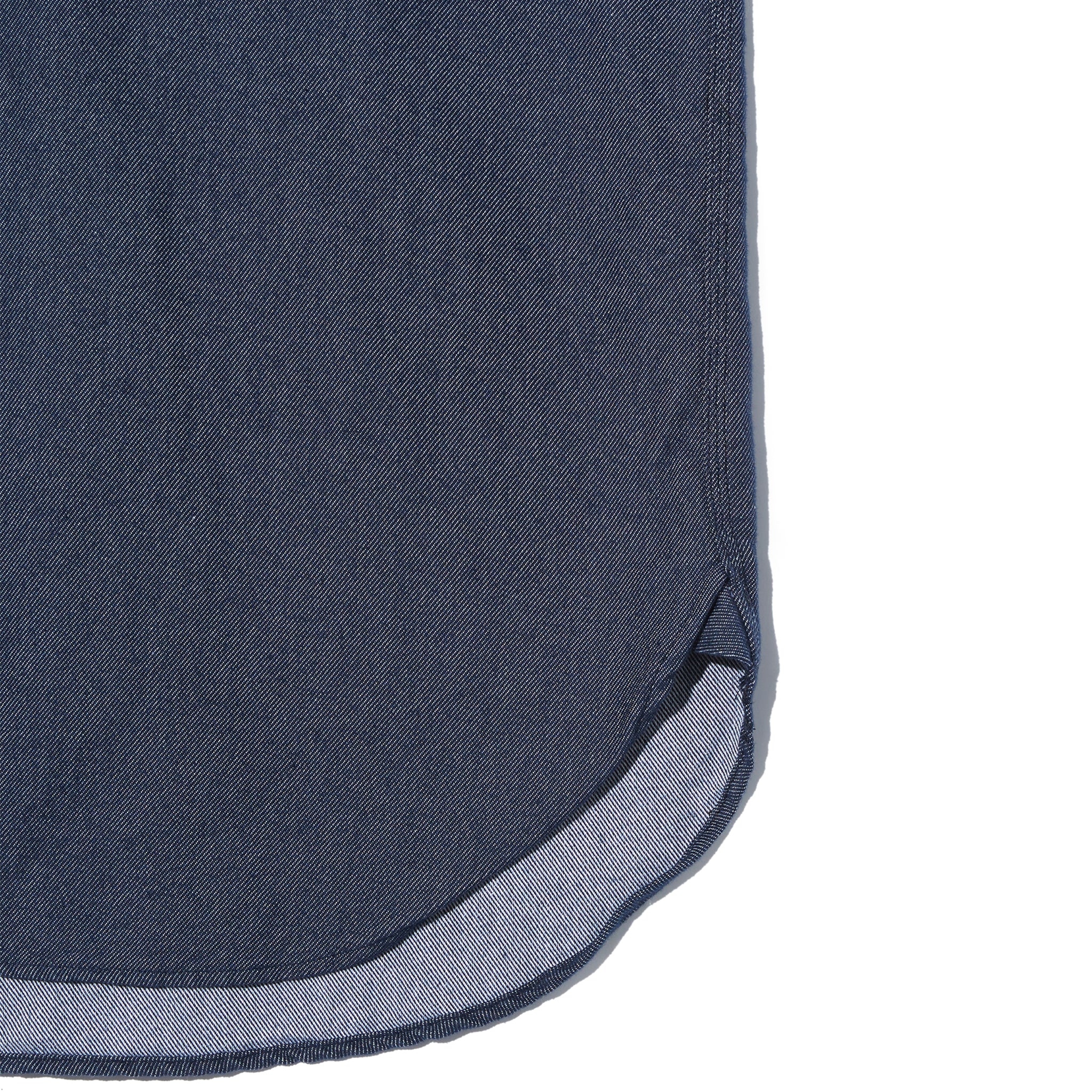 Work Shirt - Indigo Cotton Denim Flannel