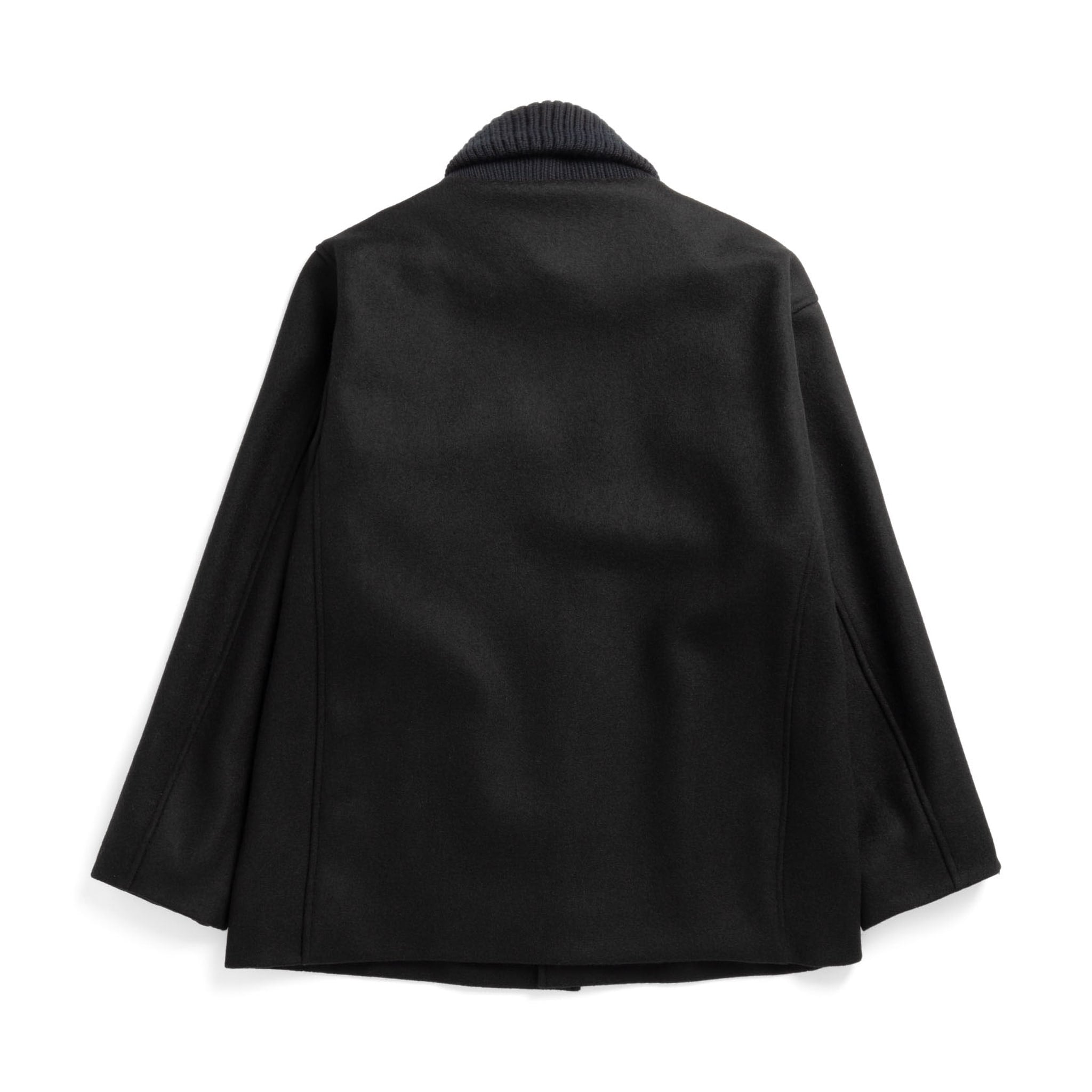Atlas Lined Wool Jacket - Black
