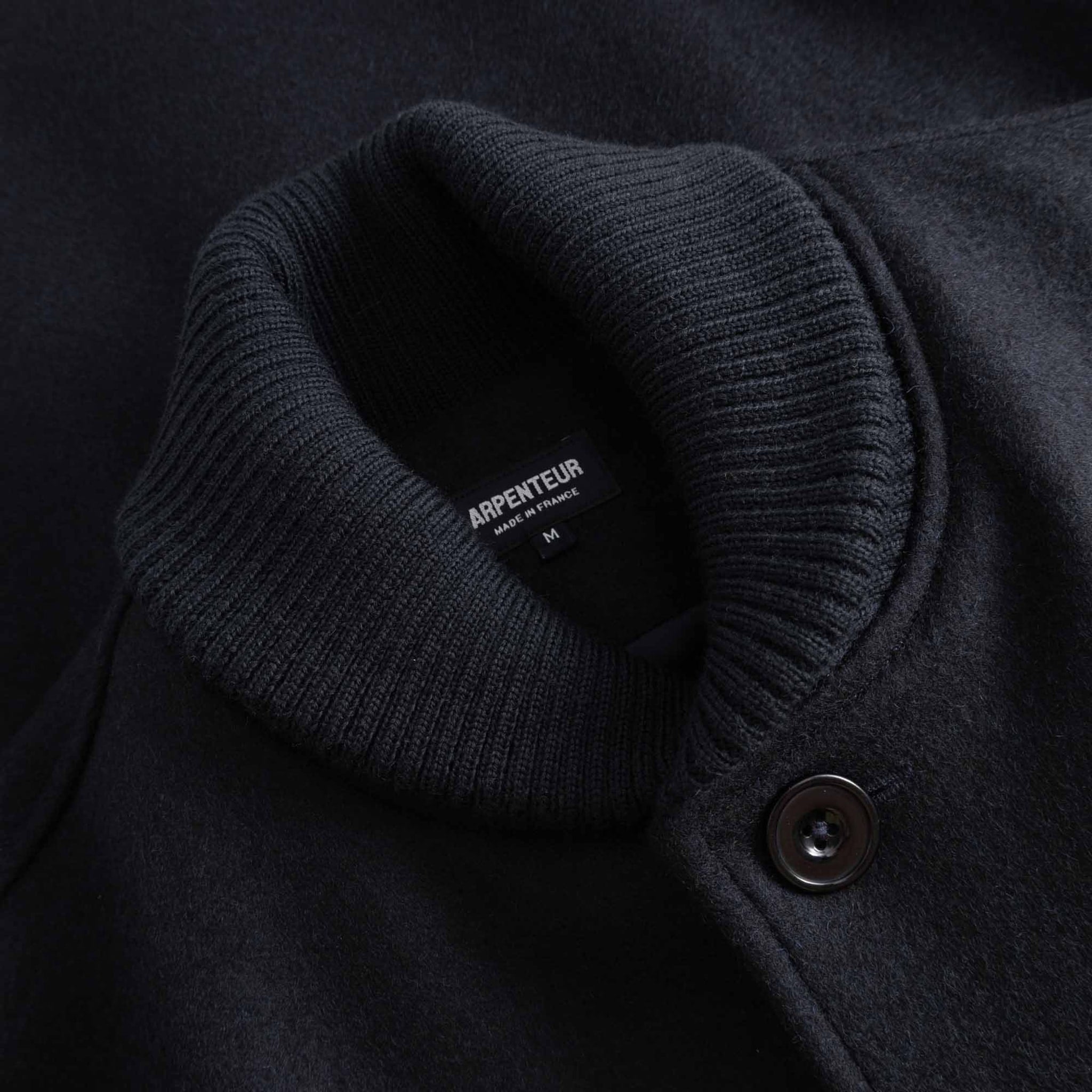 Atlas Lined Wool Jacket - Midnight