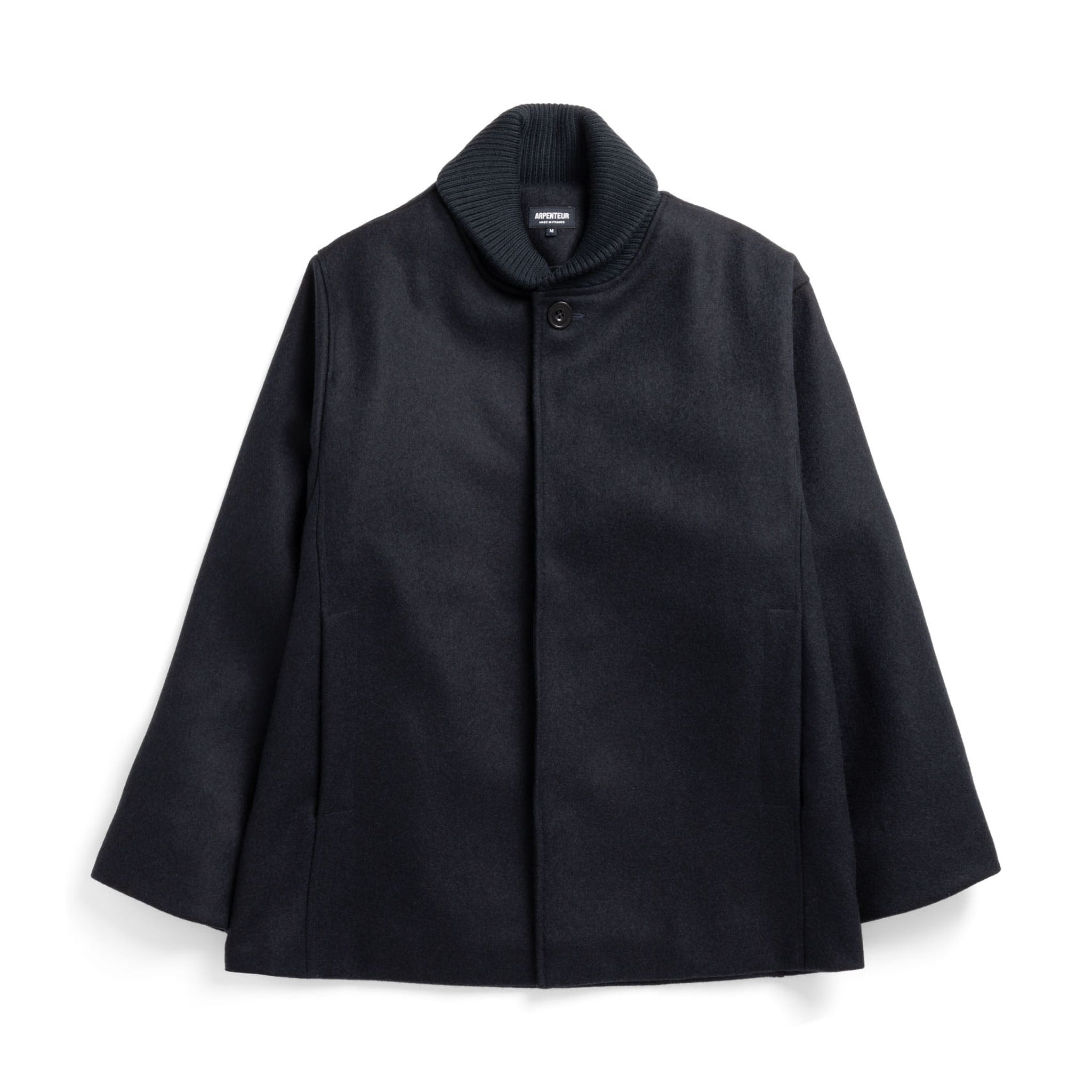 Atlas Lined Wool Jacket - Midnight