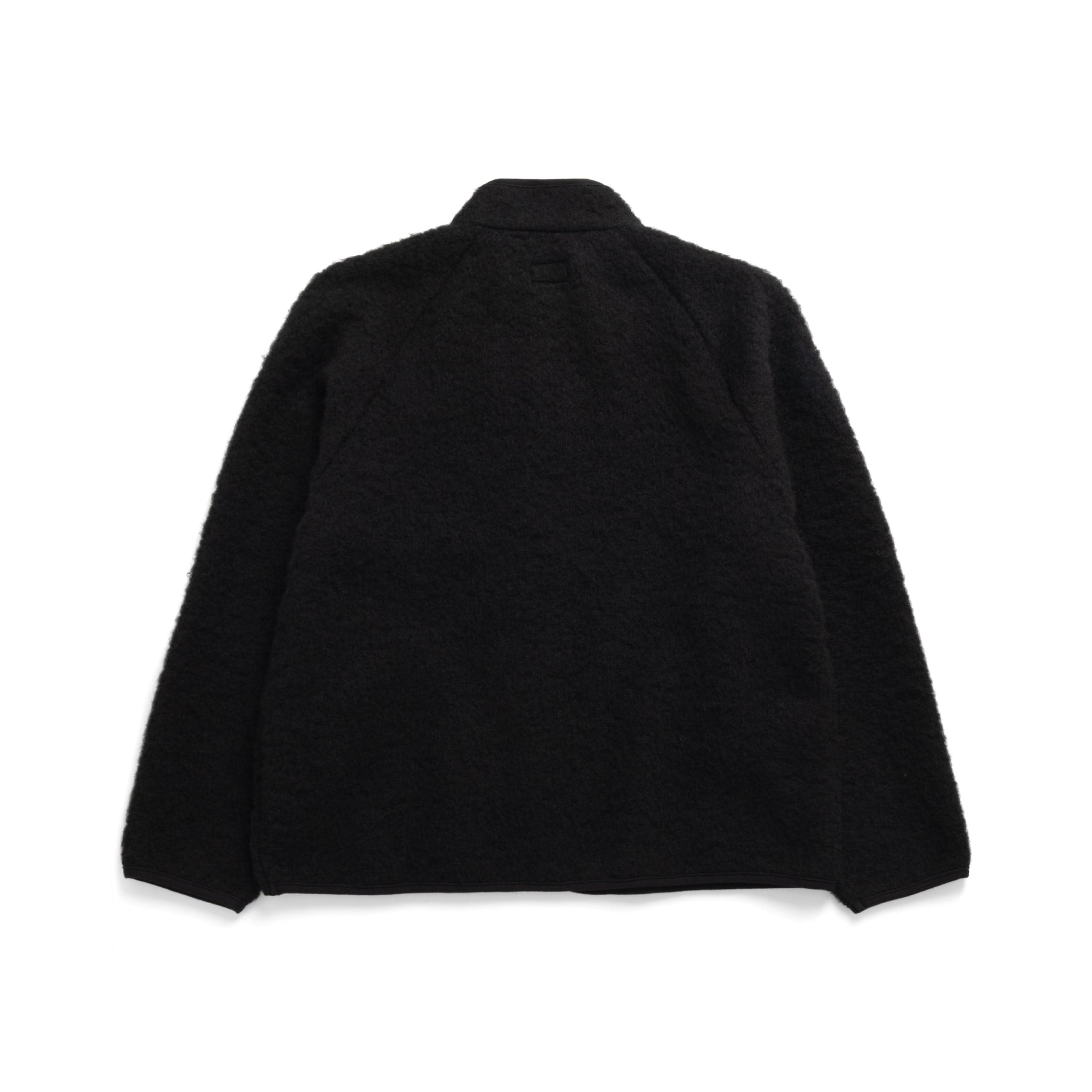Contour Jacket Brushed Wool - Black