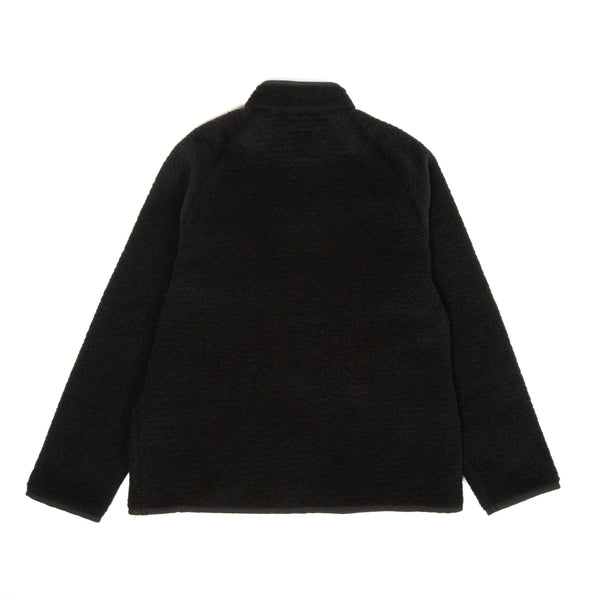 Arpenteur Contour Jacket Brushed Wool/Mohair Black Rear