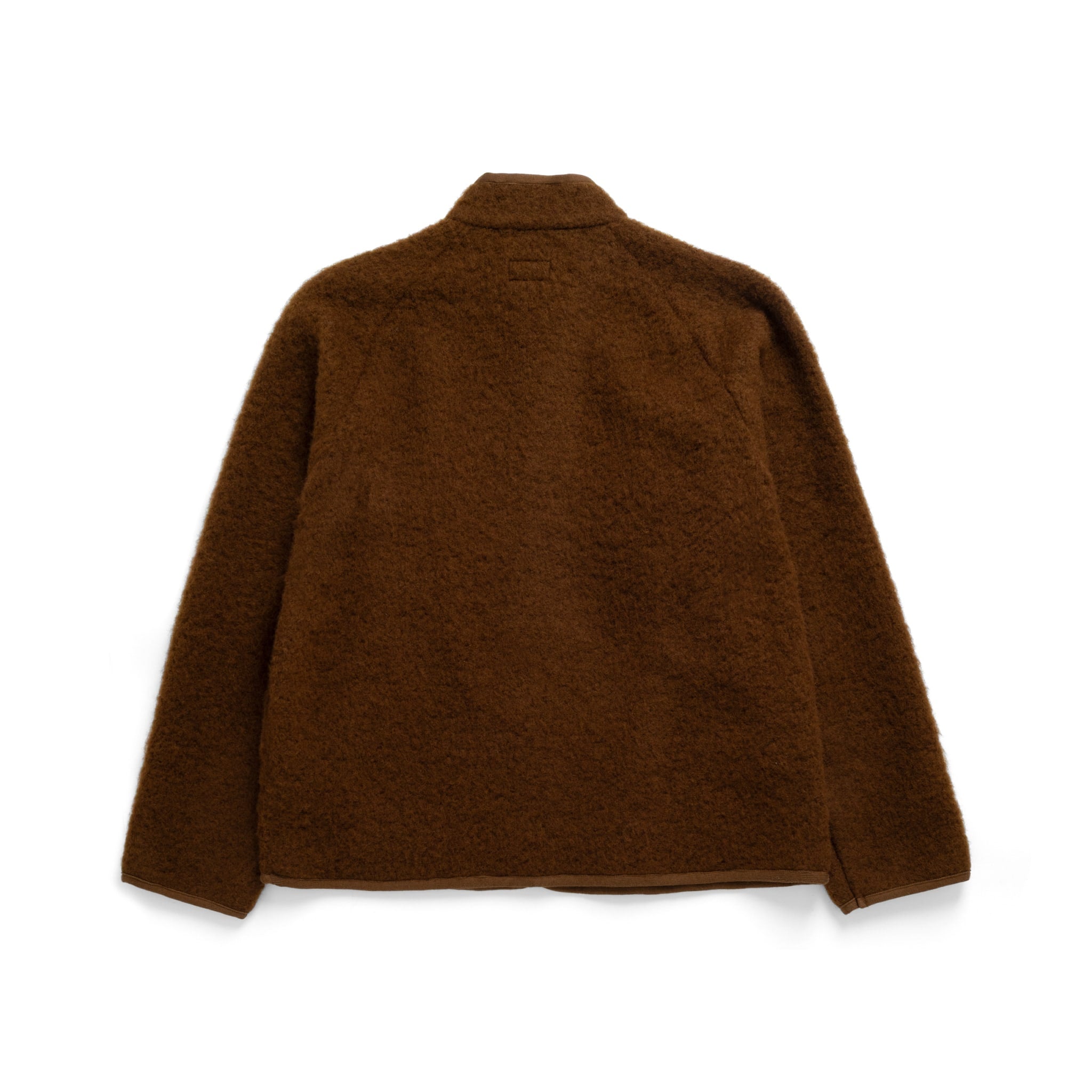 Contour Jacket Brushed Wool - Tobacco