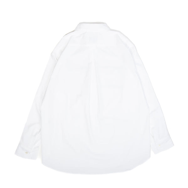 Arpenteur Doris Shirt Giza Cotton Oxford White Rear