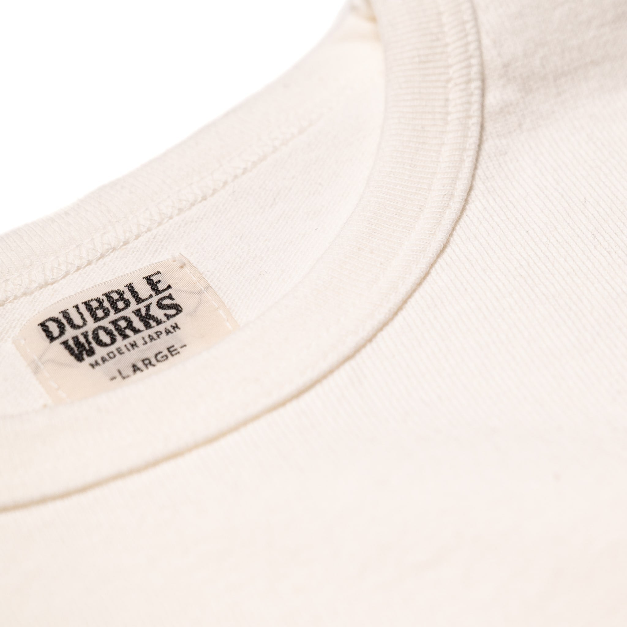 58001 Heavyweight LS Tee - Off White