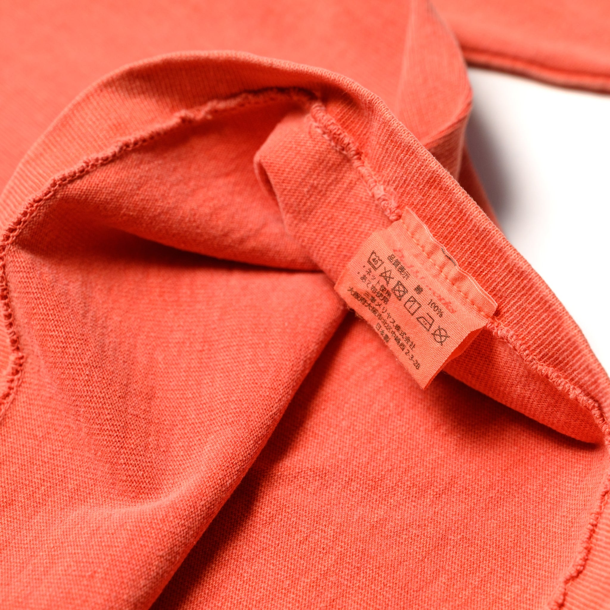 58001PD Heavyweight LS Tee Pigment Dye - Orange