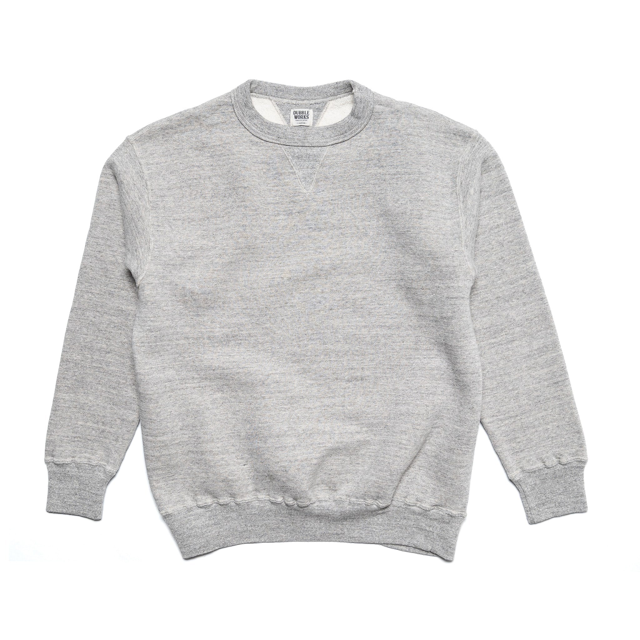 86001 Loopwheel Sweatshirt - Heather Grey